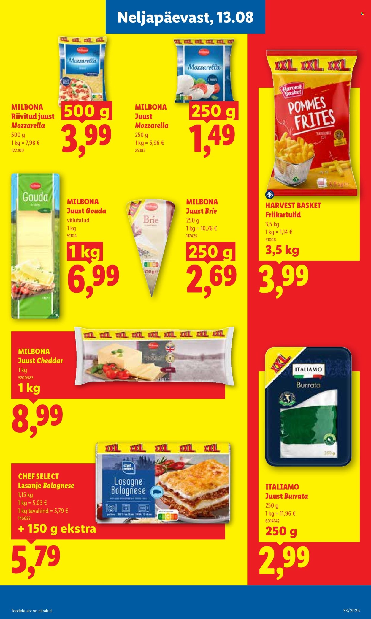 Lidl kliendileht (10.08 - 16.08.2026)