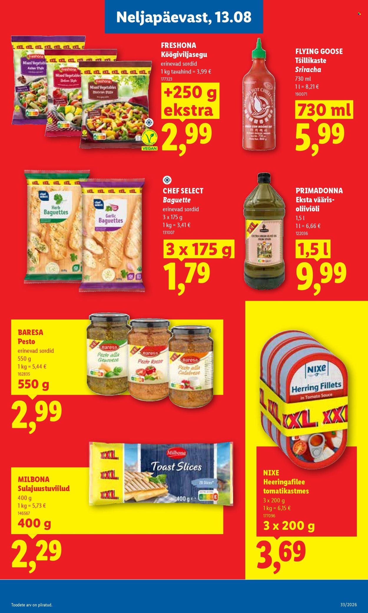 Lidl kliendileht (10.08 - 16.08.2026)