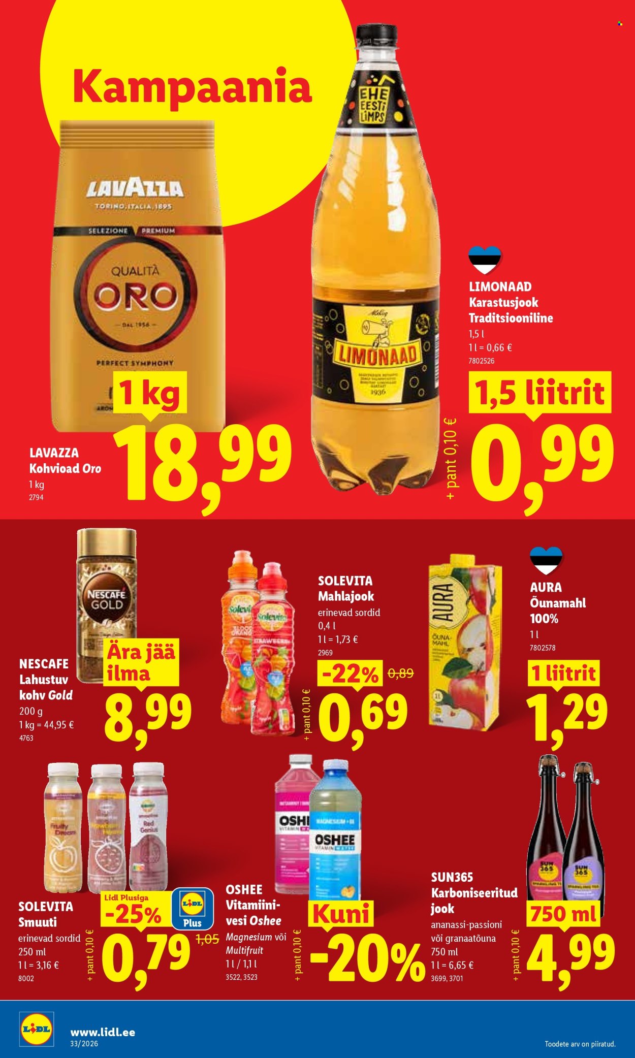 Lidl kliendileht (10.08 - 16.08.2026)
