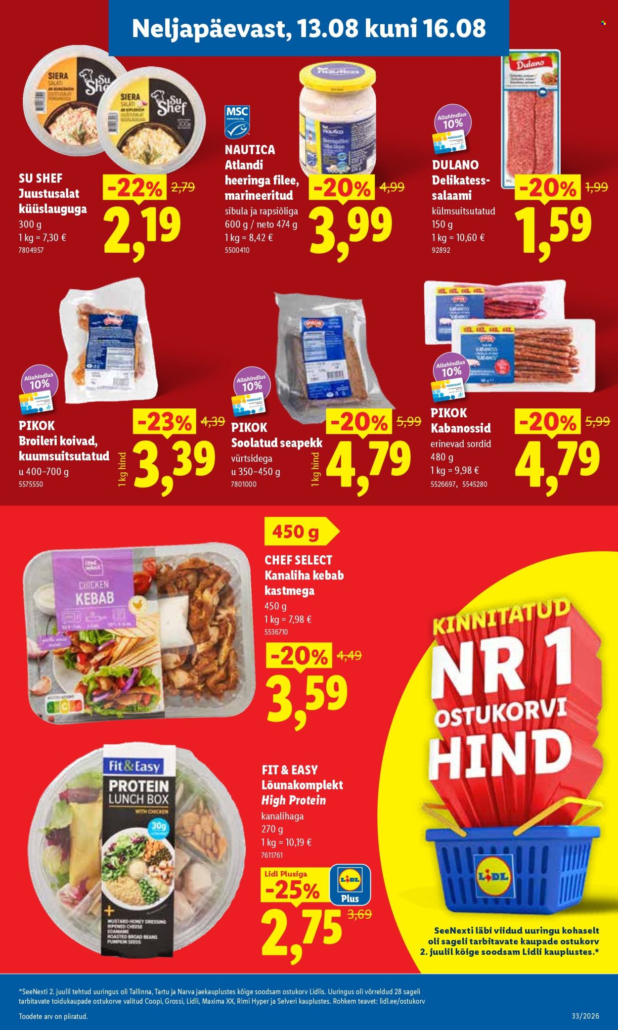 Lidl kliendileht (10.08 - 16.08.2026)