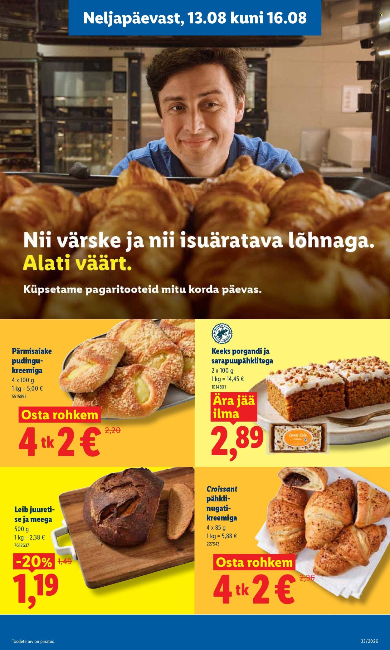 Lidl kliendileht (10.08 - 16.08.2026)