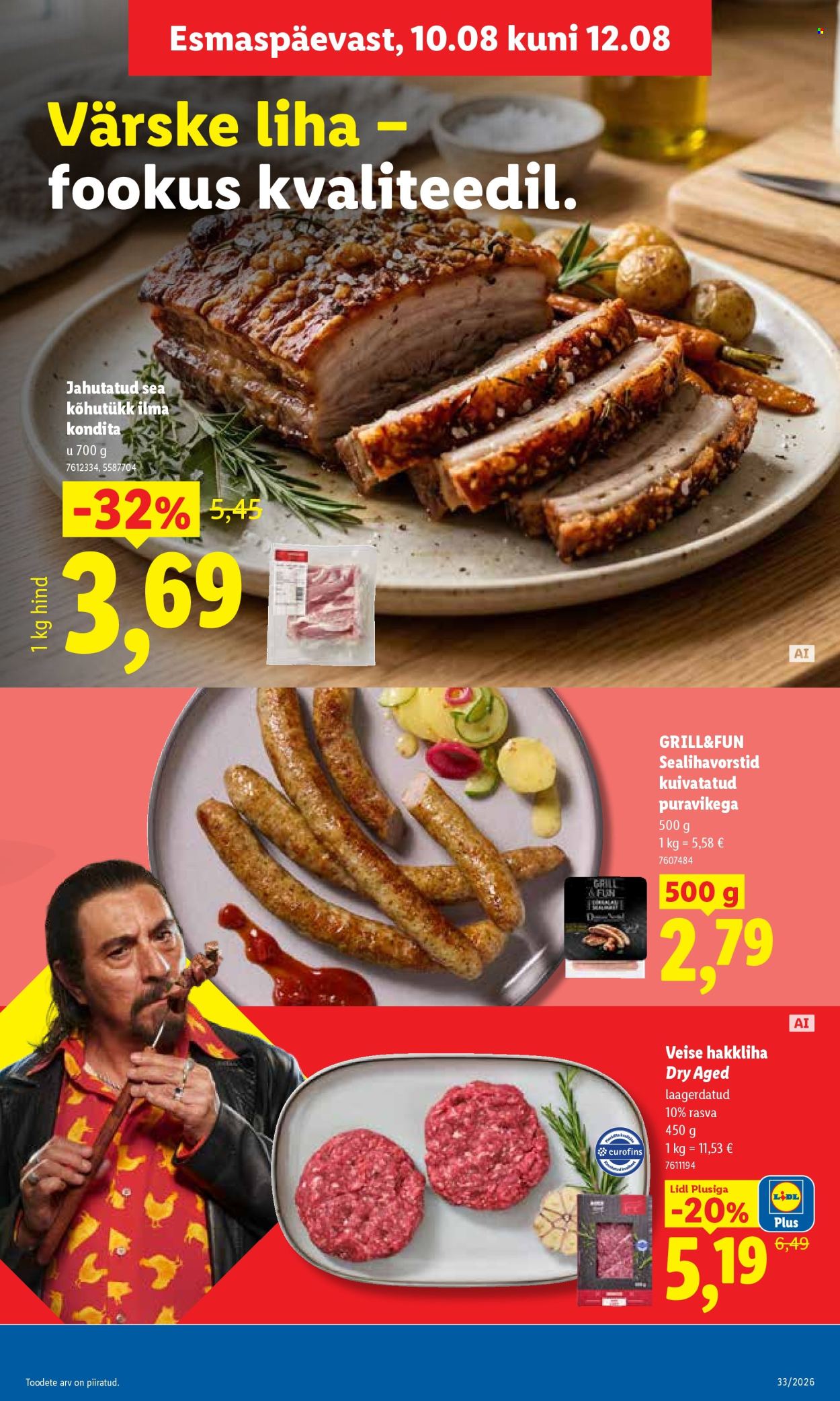 Lidl kliendileht (10.08 - 16.08.2026)