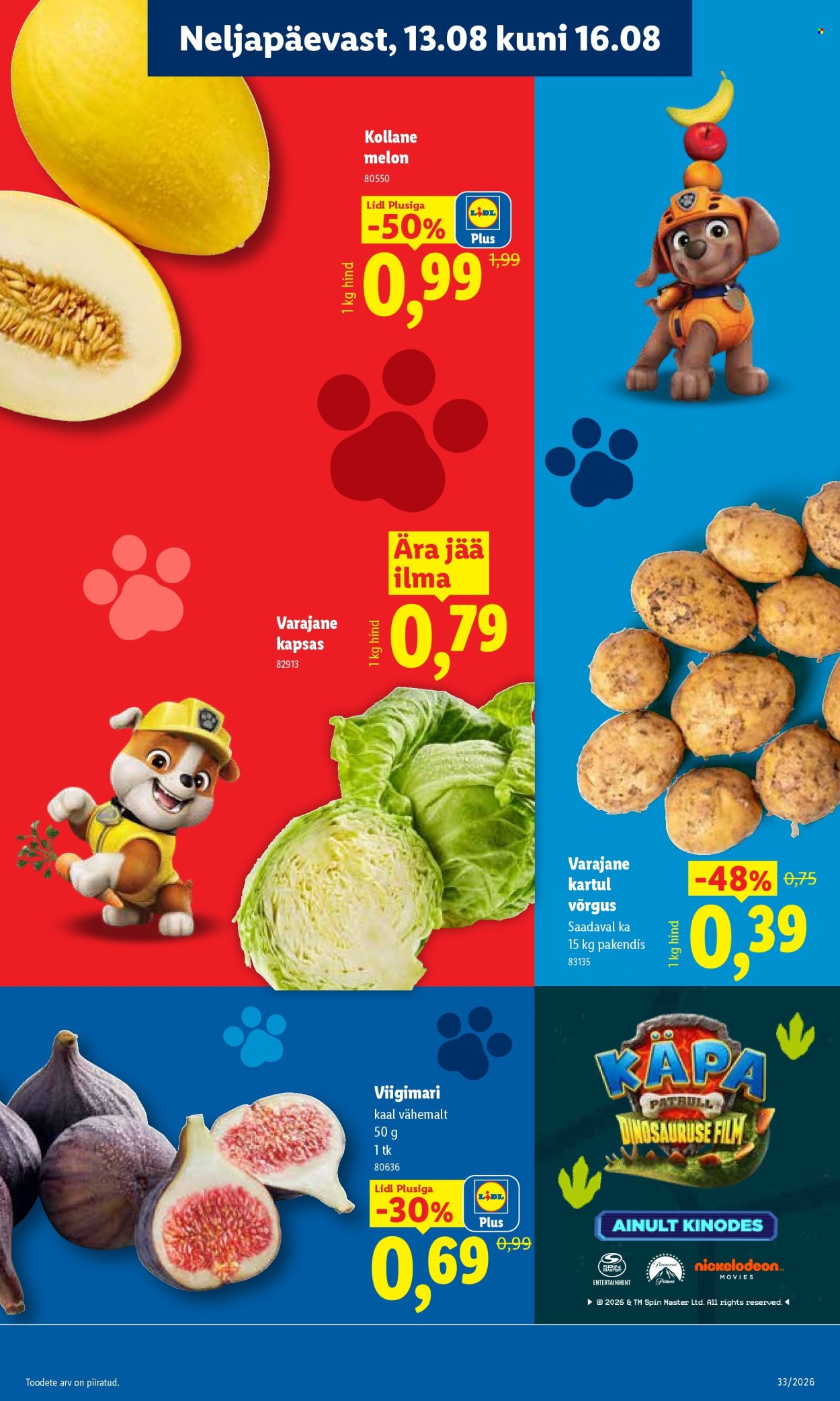 Lidl kliendileht (10.08 - 16.08.2026)