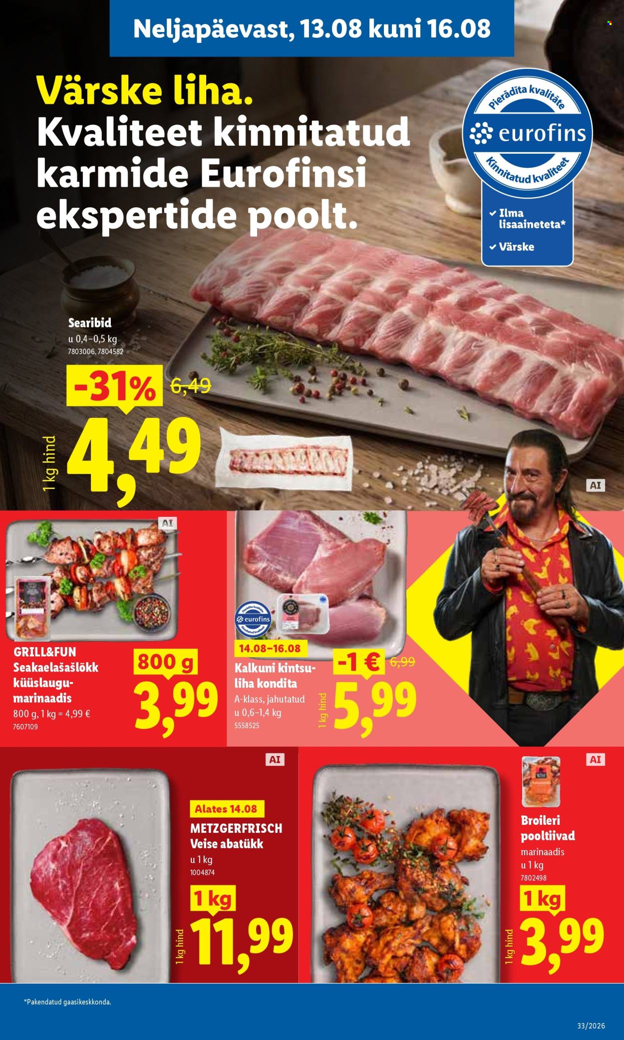 Lidl kliendileht (10.08 - 16.08.2026)