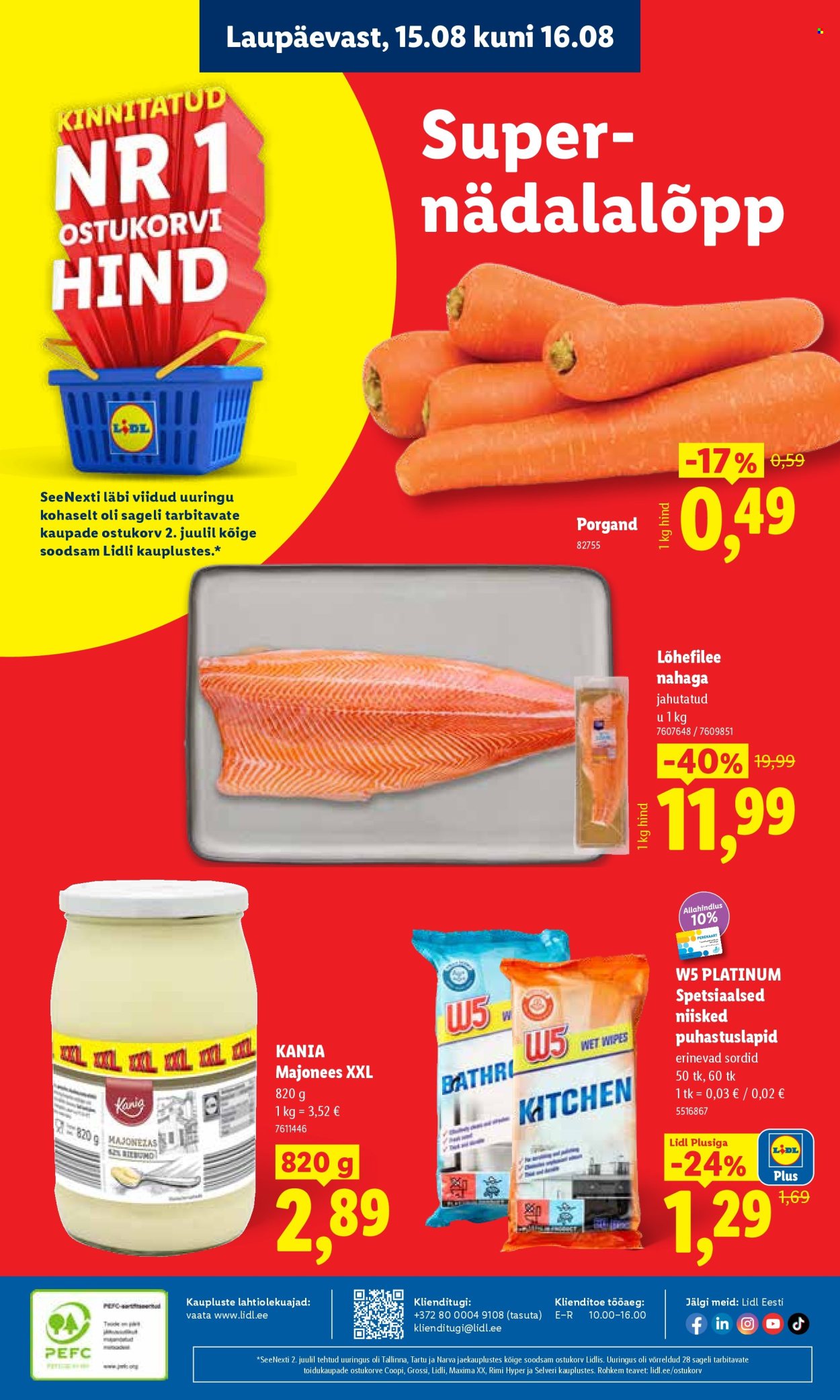 Lidl kliendileht (10.08 - 16.08.2026)