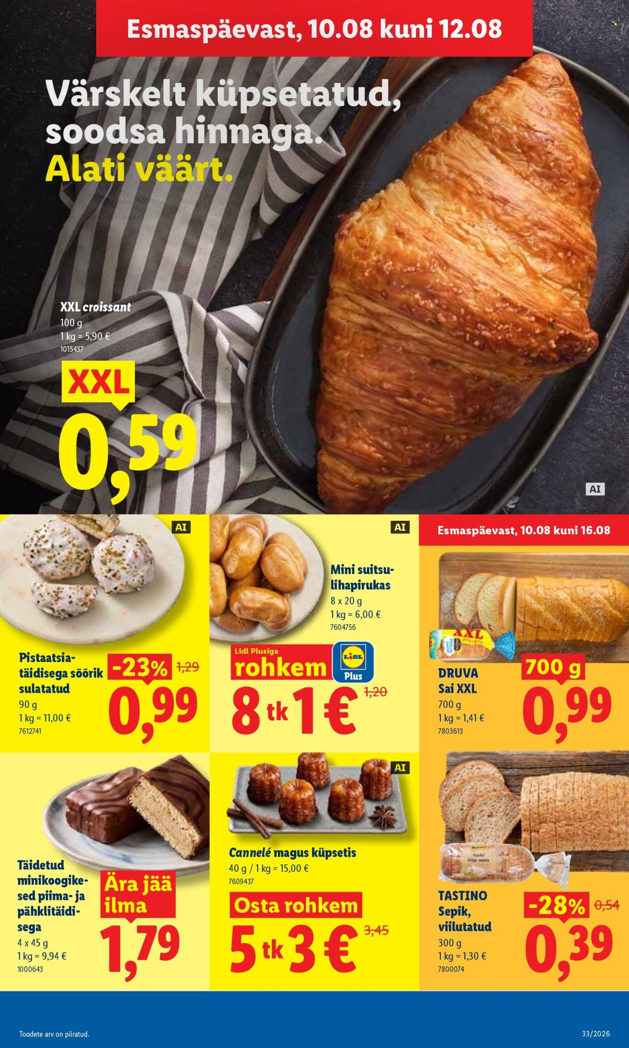 Lidl kliendileht (10.08 - 16.08.2026)