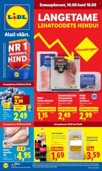 Lidl kliendileht (10.08 - 16.08.2026)