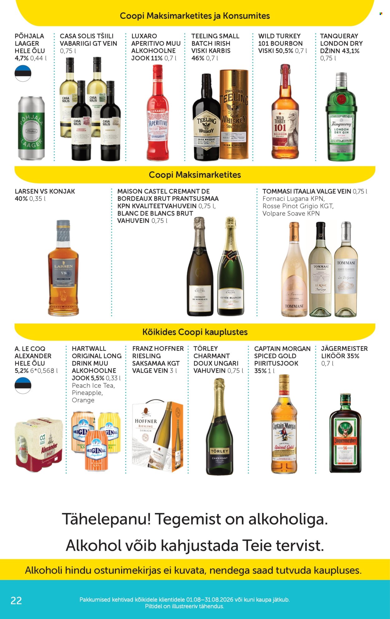 Coop kliendileht (25.08 - 31.08.2026)