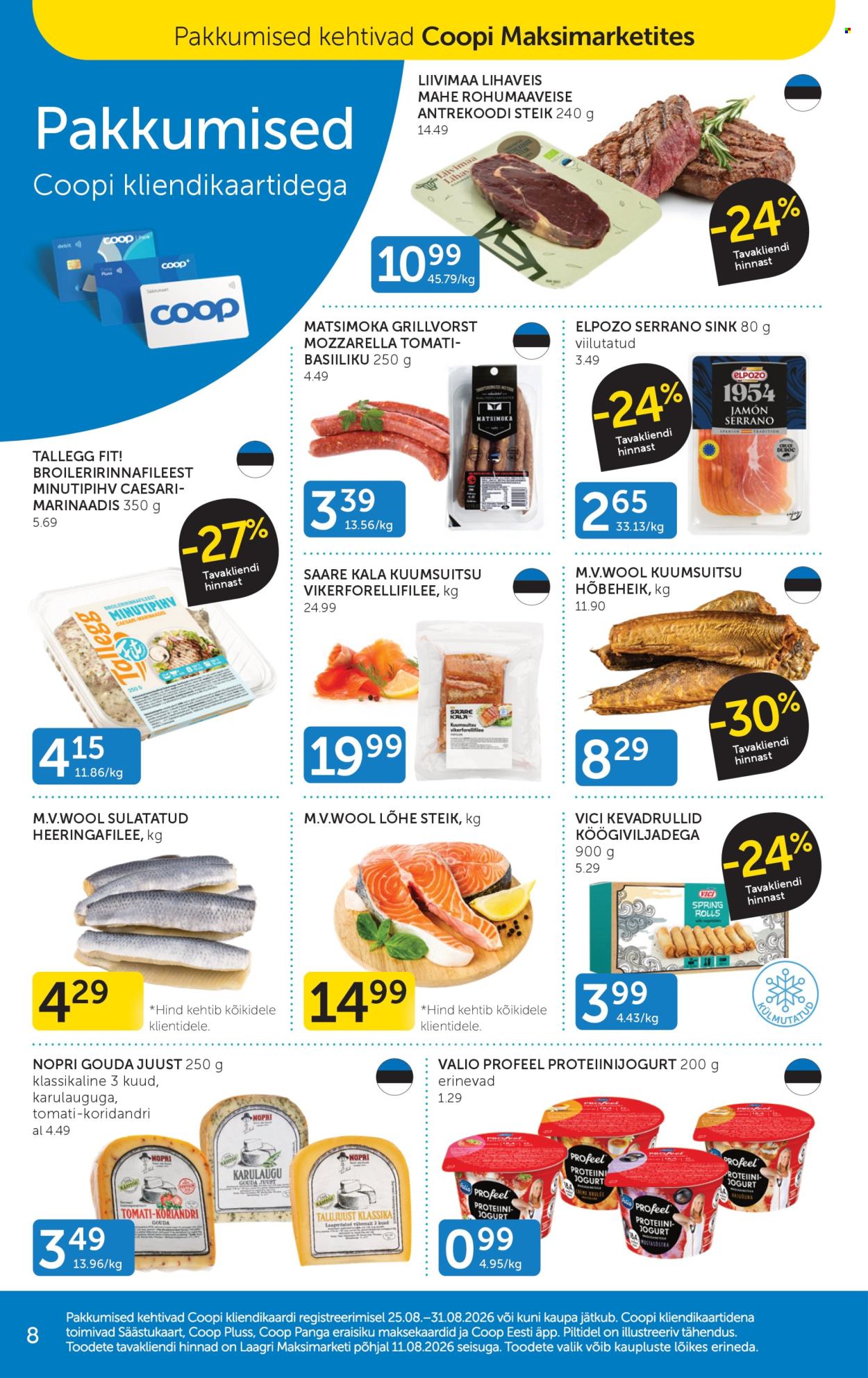 Coop kliendileht (25.08 - 31.08.2026)