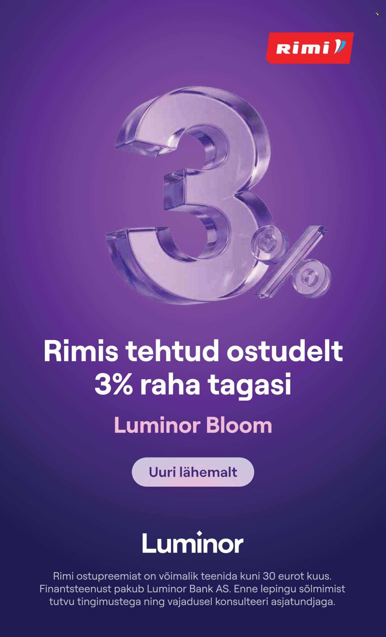 Rimi kliendileht (28.07 - 3.08.2026)