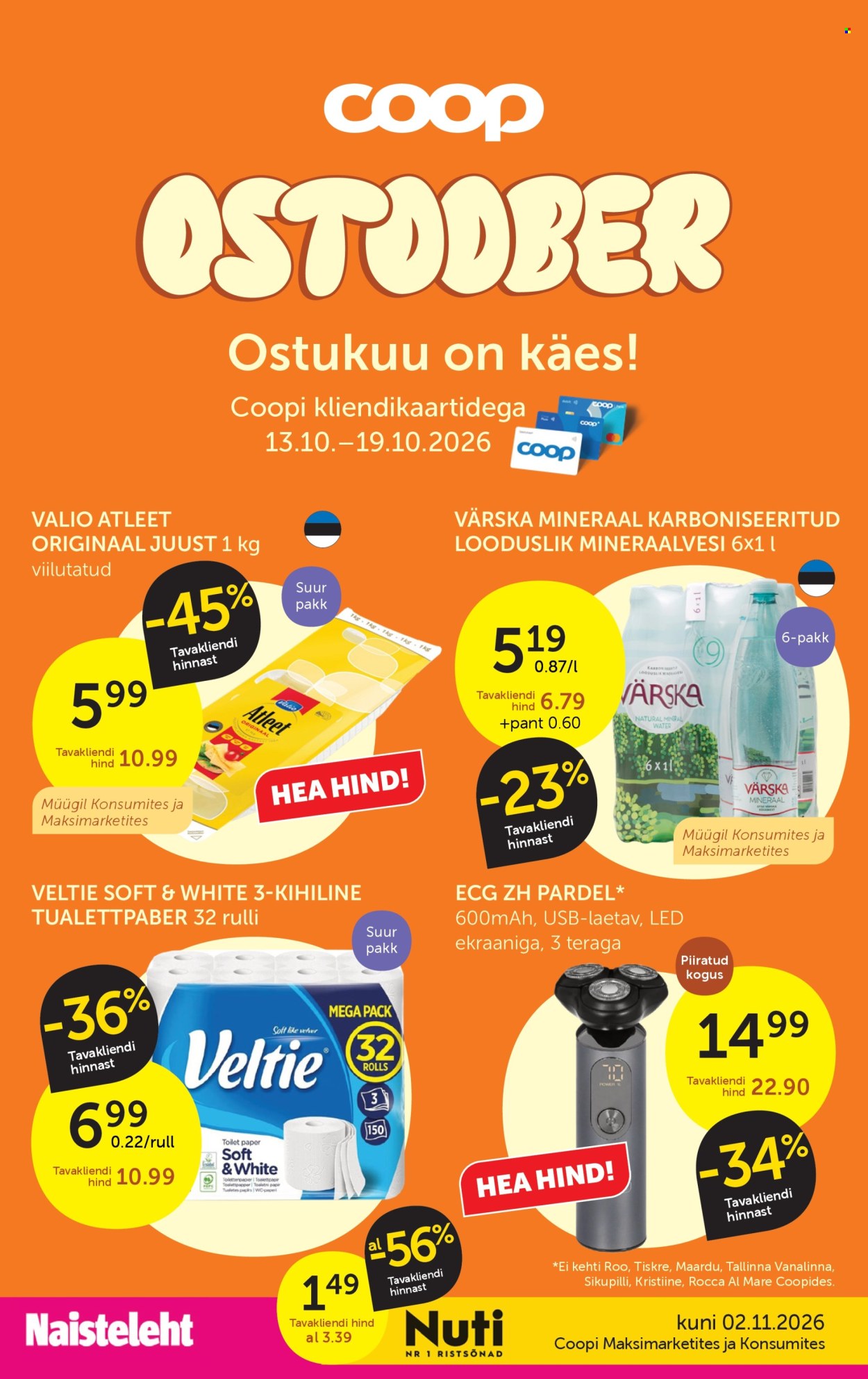 Coop kliendileht (13.10 - 19.10.2026)
