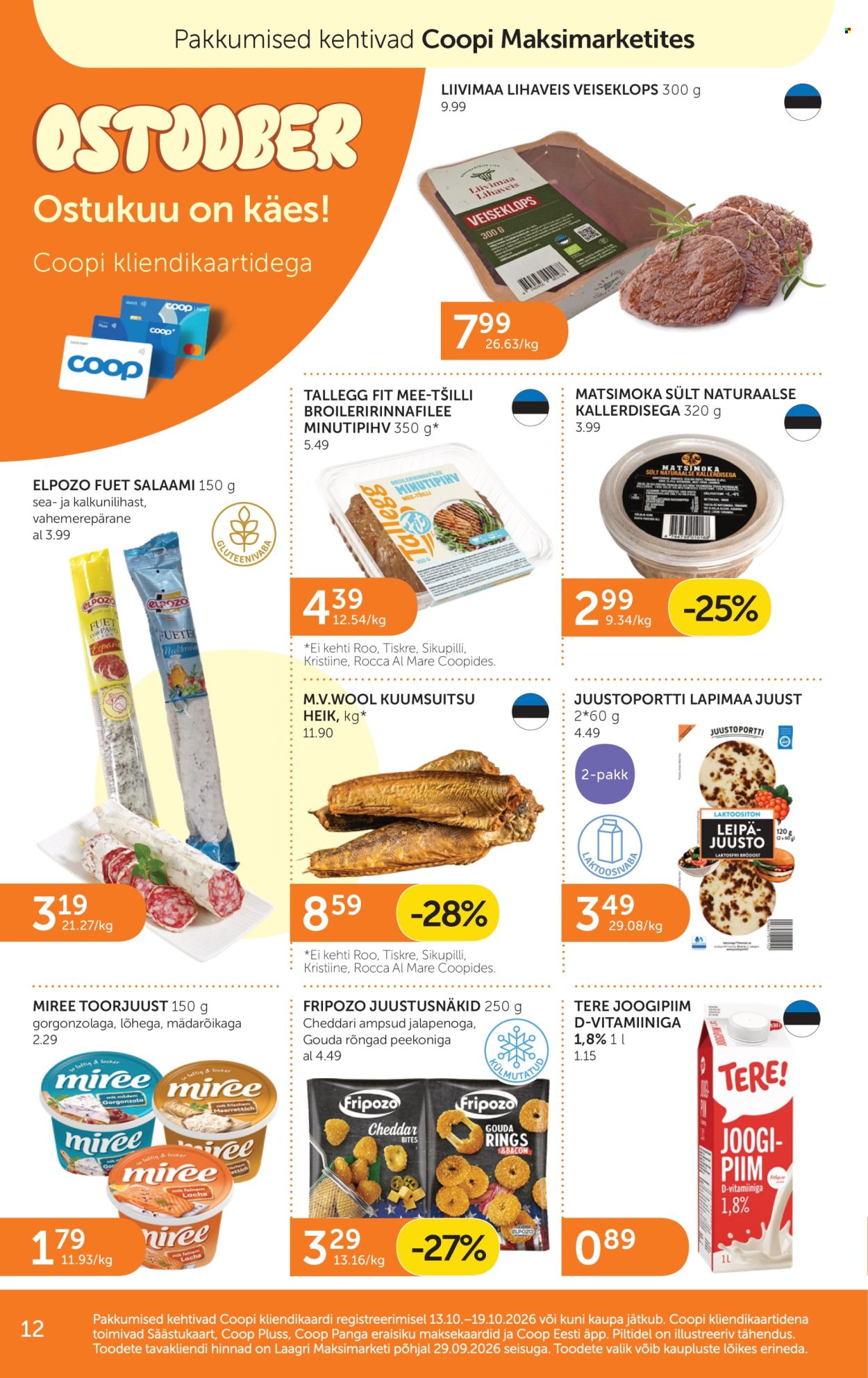 Coop kliendileht (13.10 - 19.10.2026)