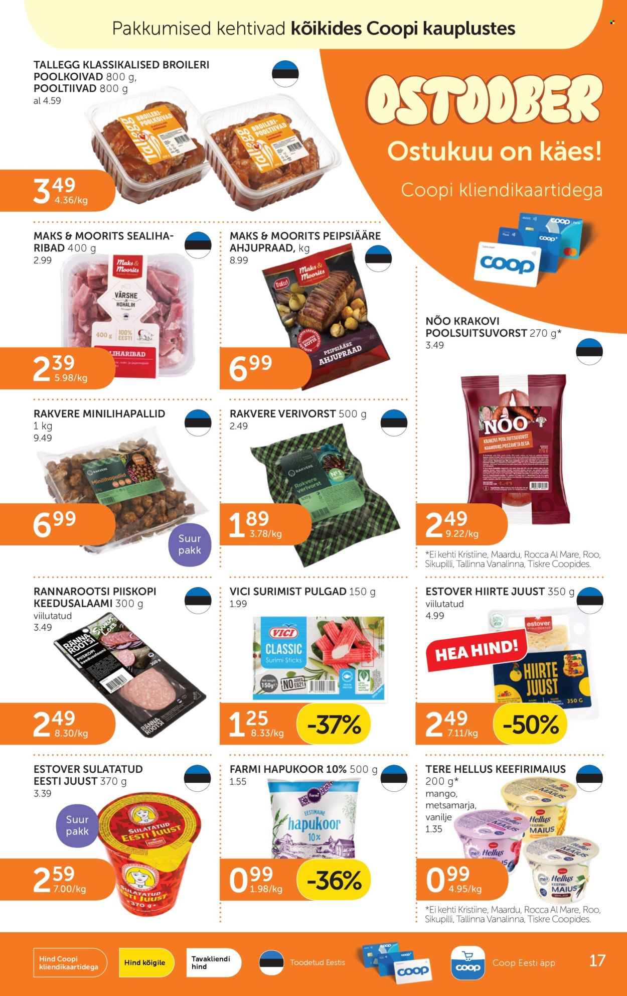 Coop kliendileht (13.10 - 19.10.2026)