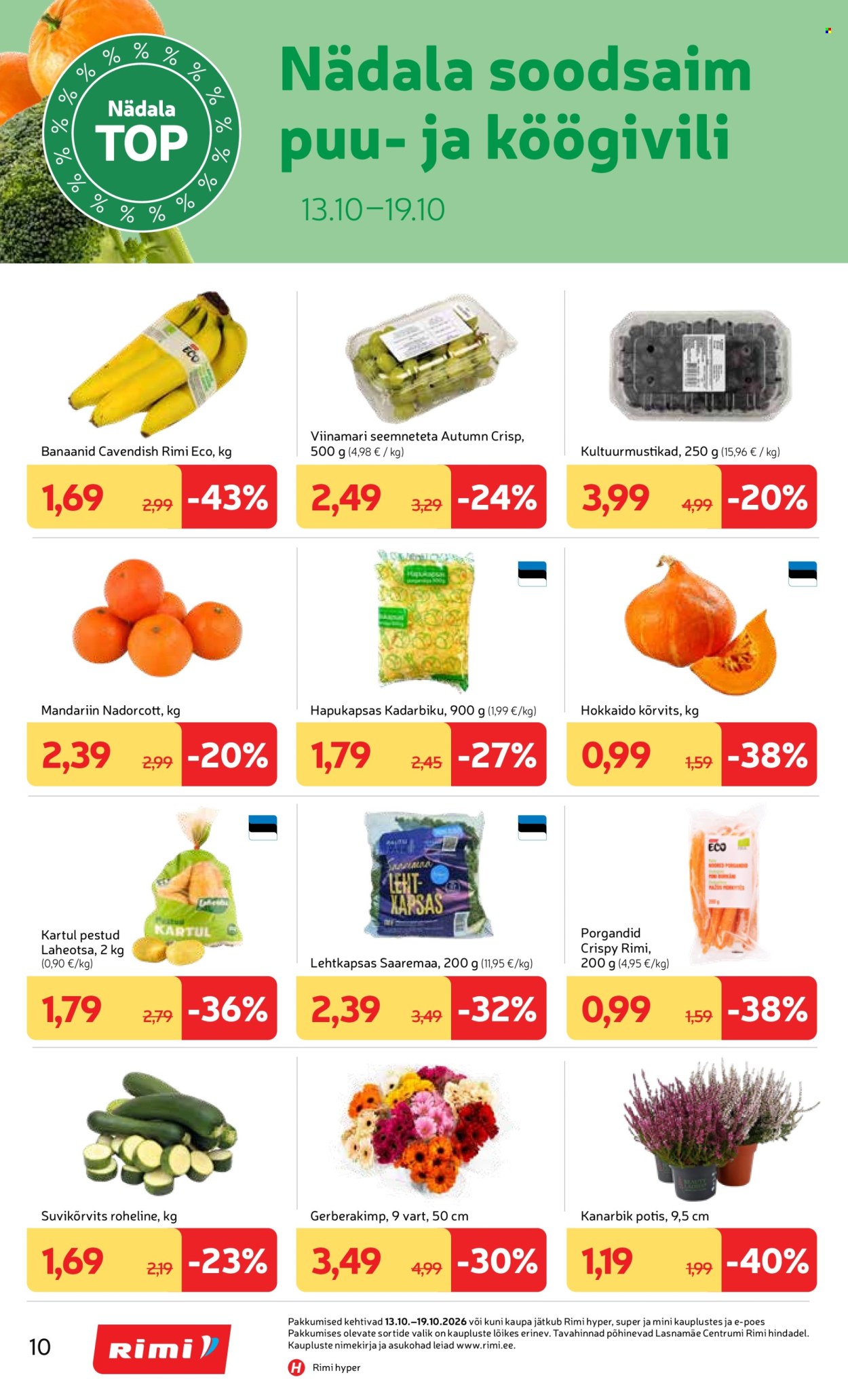 Rimi kliendileht (13.10 - 19.10.2026)