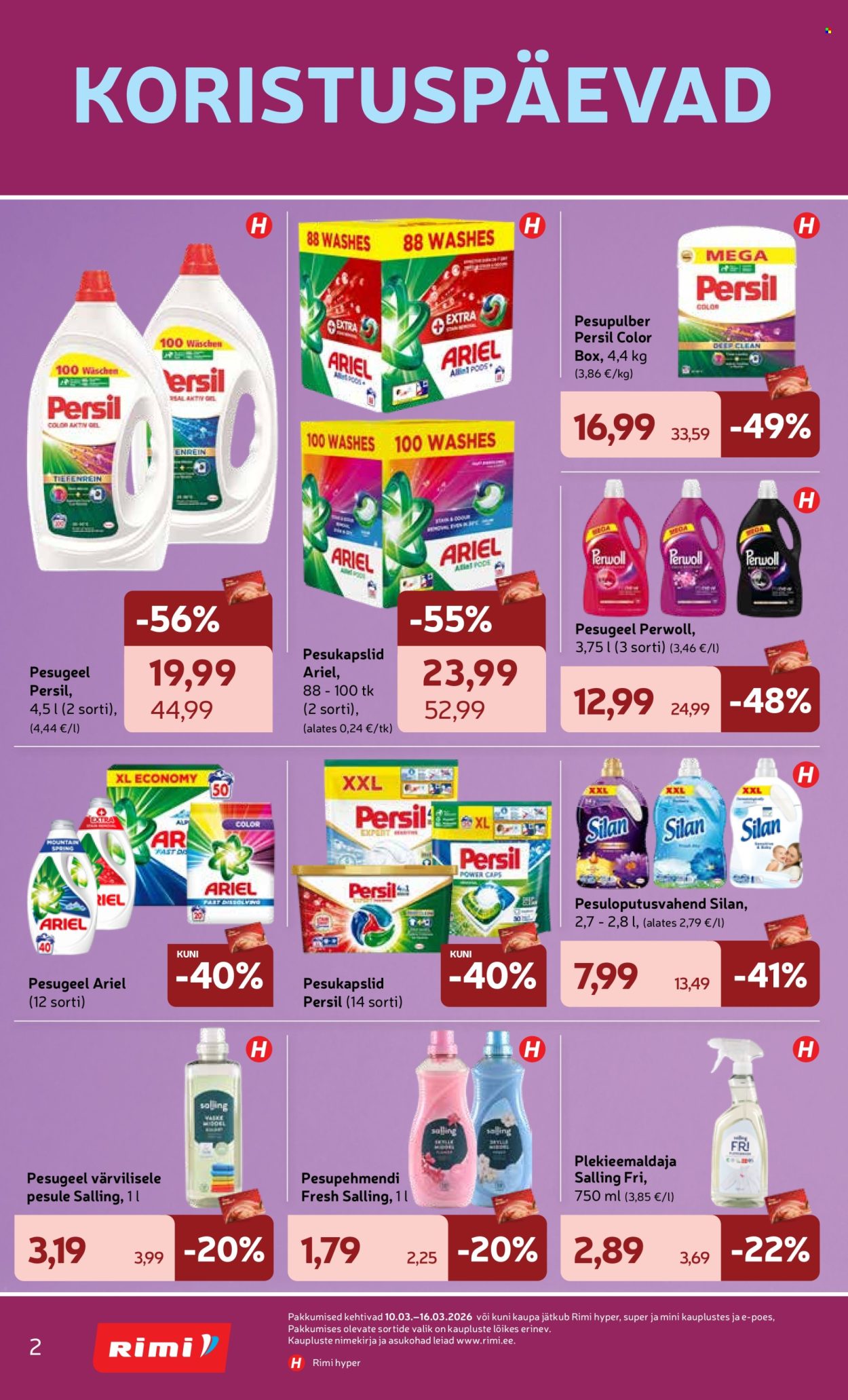 Rimi kliendileht - Kliendileht (10.03 - 16.03.2026)