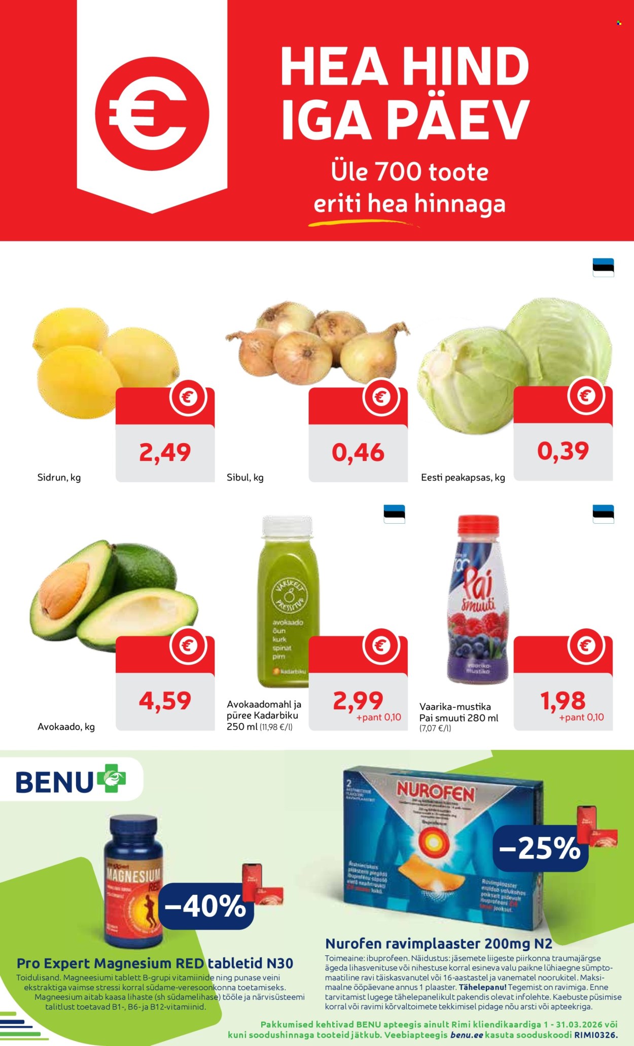 Rimi kliendileht - Kliendileht (10.03 - 16.03.2026)