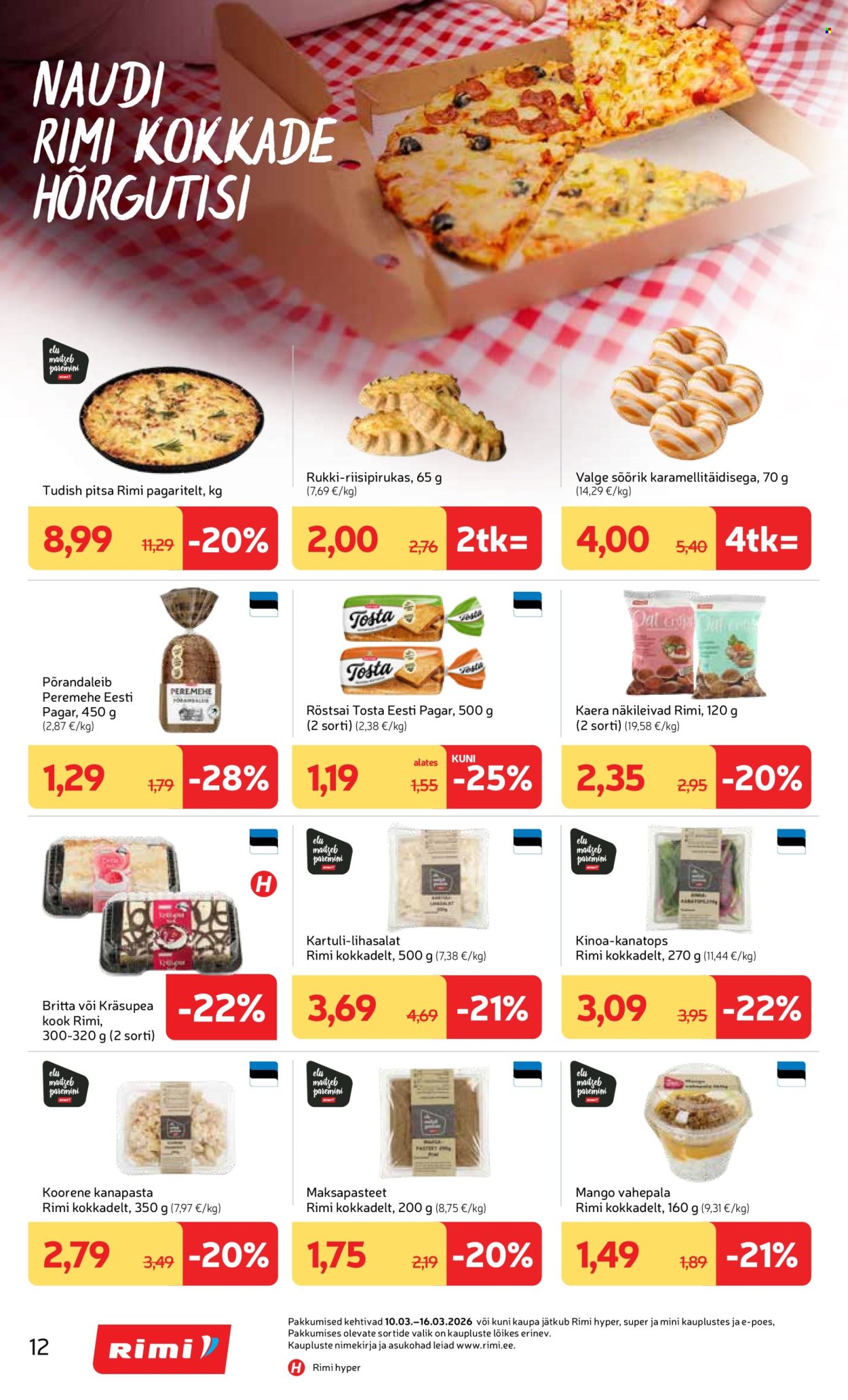 Rimi kliendileht - Kliendileht (10.03 - 16.03.2026)