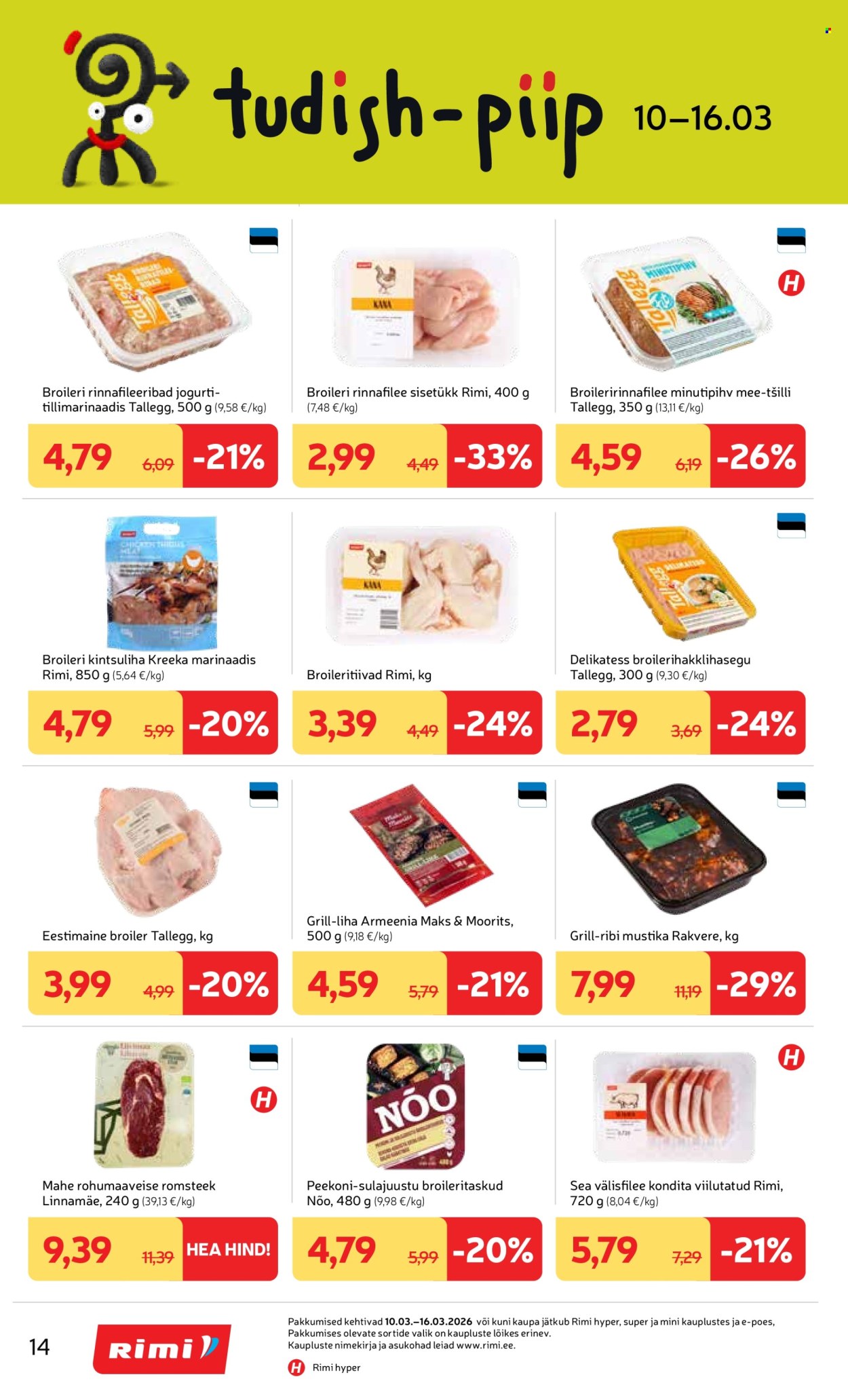 Rimi kliendileht - Kliendileht (10.03 - 16.03.2026)