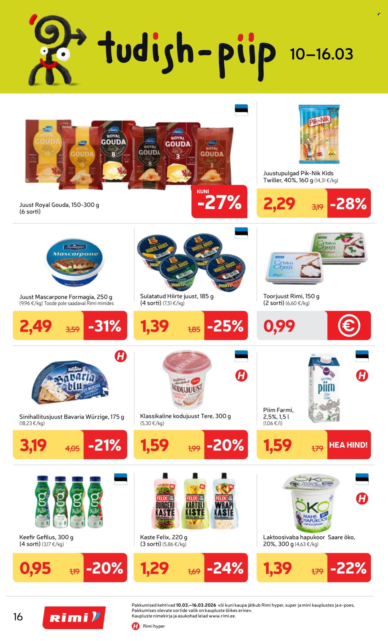 Rimi kliendileht - Kliendileht (10.03 - 16.03.2026)