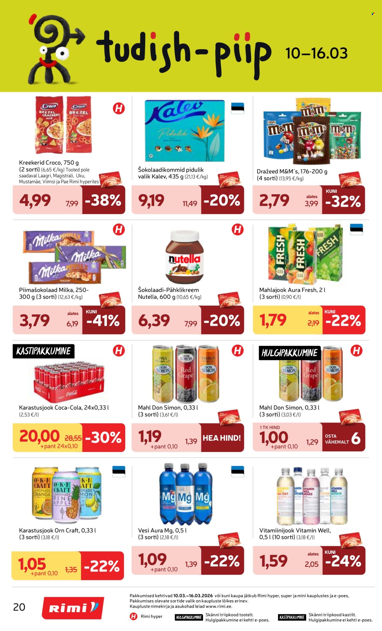 Rimi kliendileht - Kliendileht (10.03 - 16.03.2026)