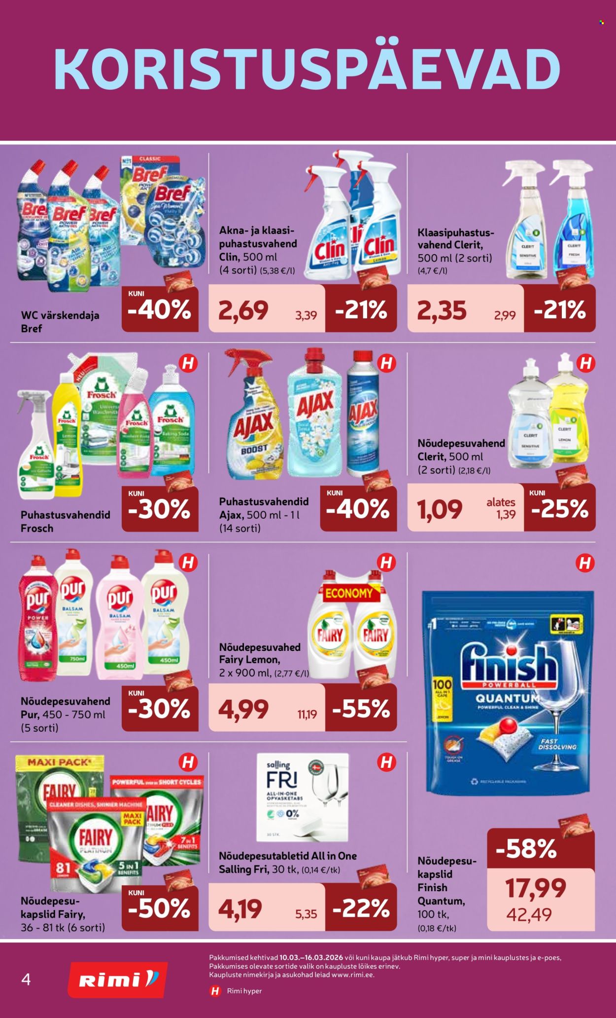 Rimi kliendileht - Kliendileht (10.03 - 16.03.2026)