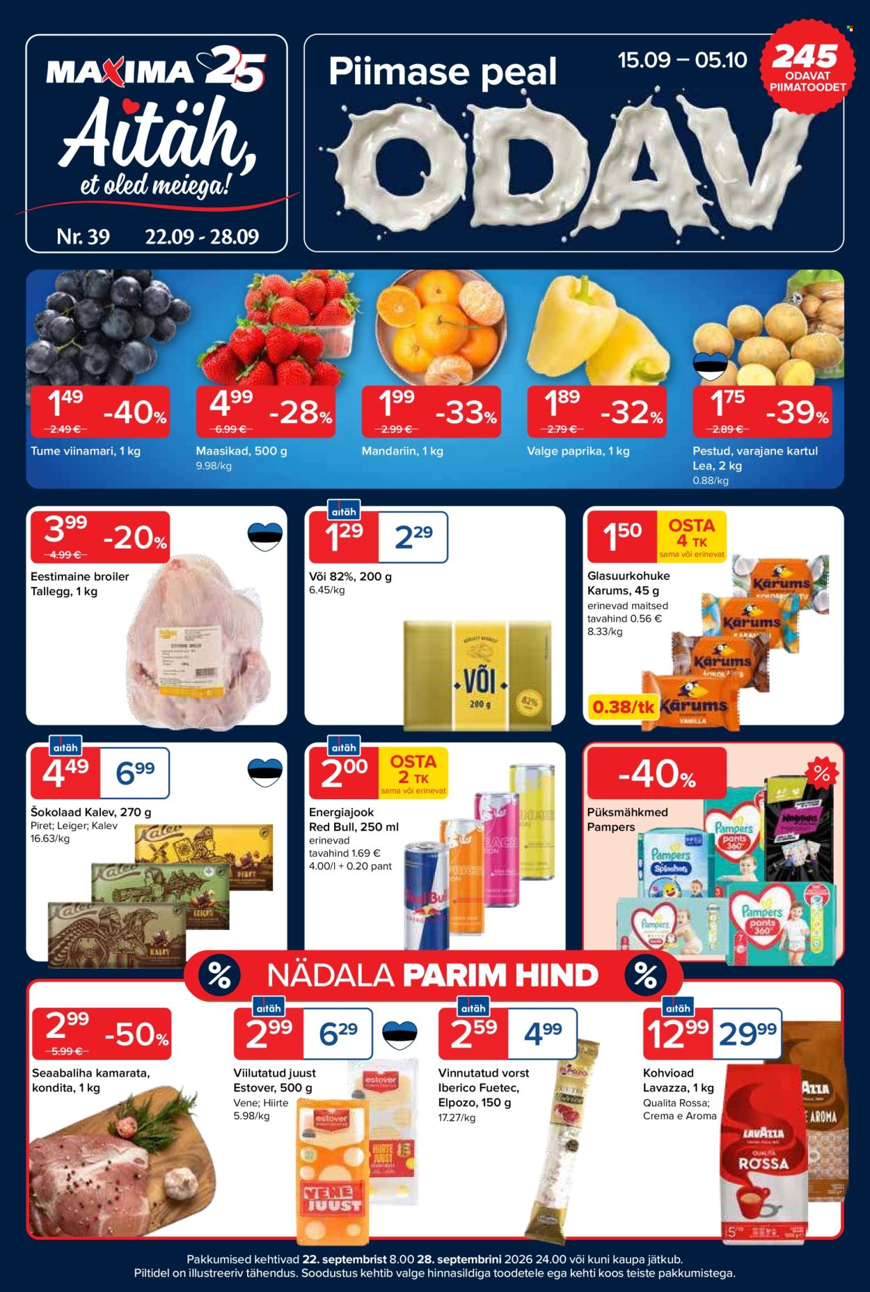 Maxima kliendileht (22.09 - 28.09.2026)