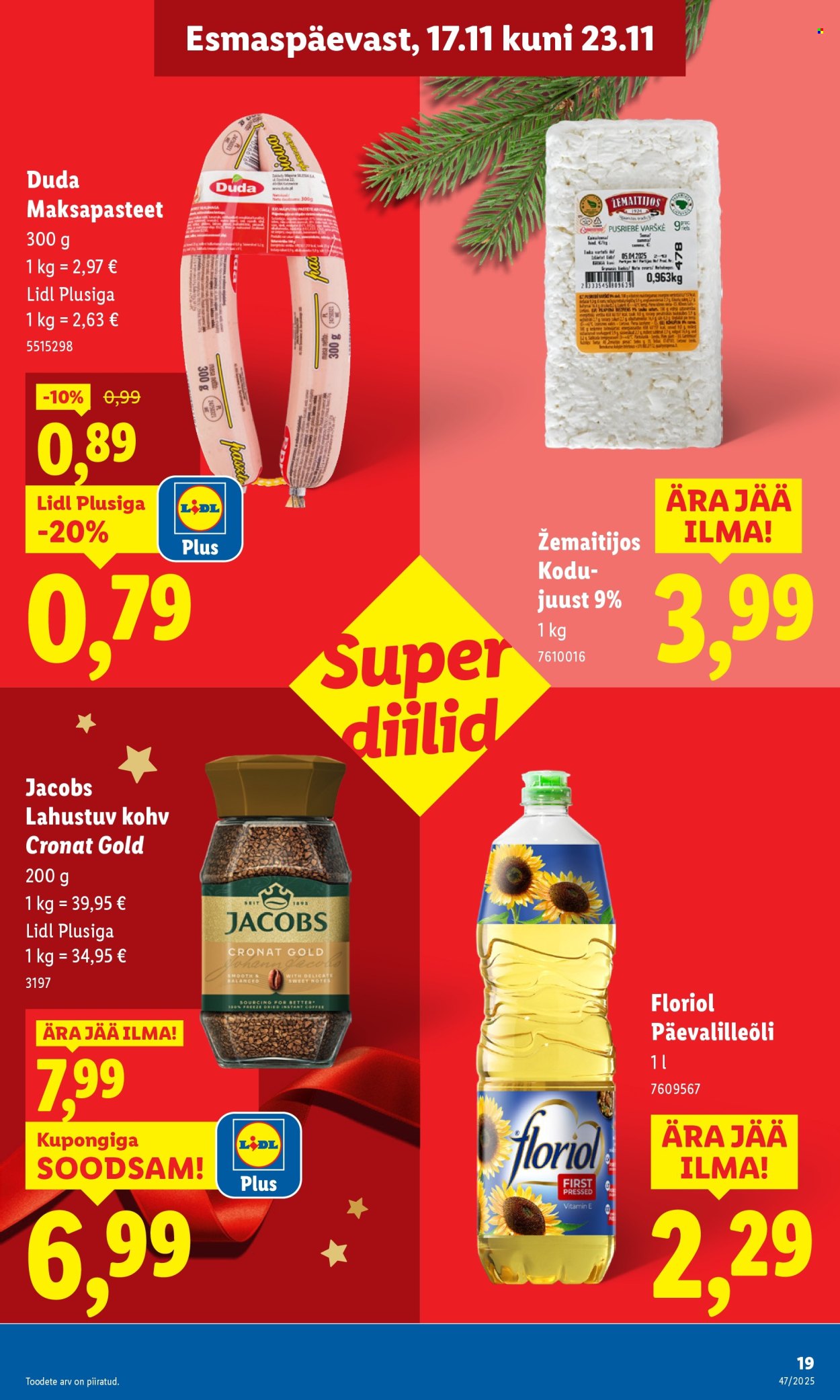 Lidl kliendileht - Kliendileht (17.11 - 23.11.2025)