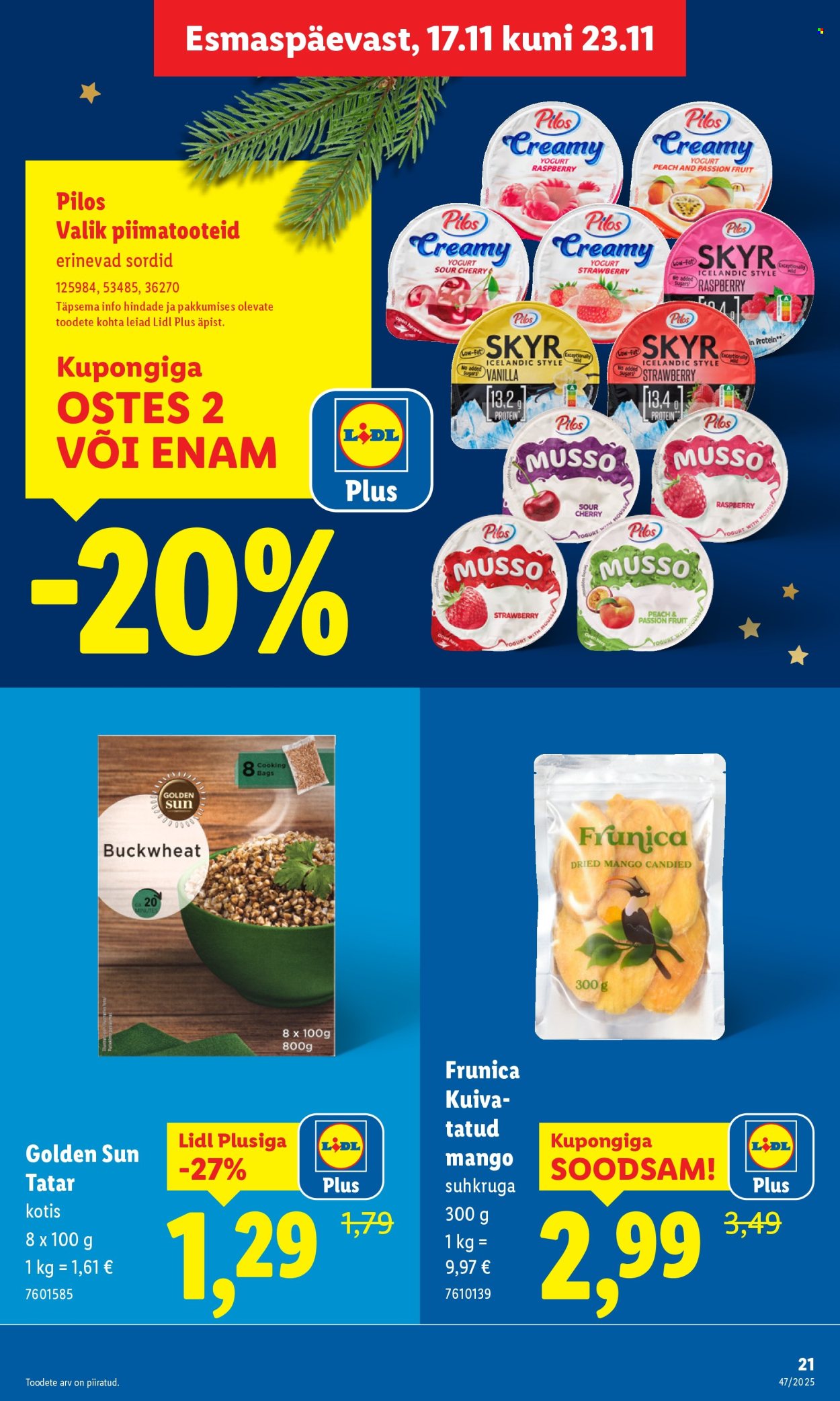Lidl kliendileht - Kliendileht (17.11 - 23.11.2025)