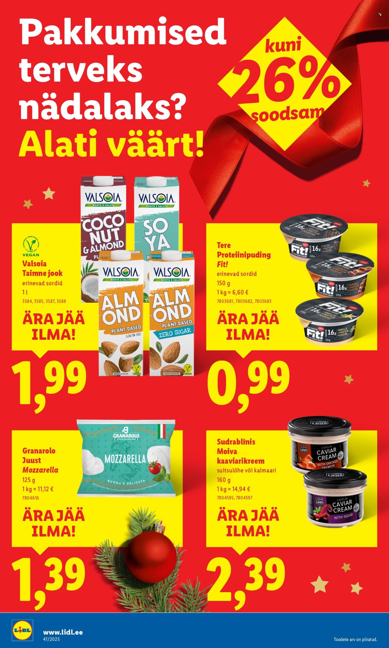 Lidl kliendileht - Kliendileht (17.11 - 23.11.2025)