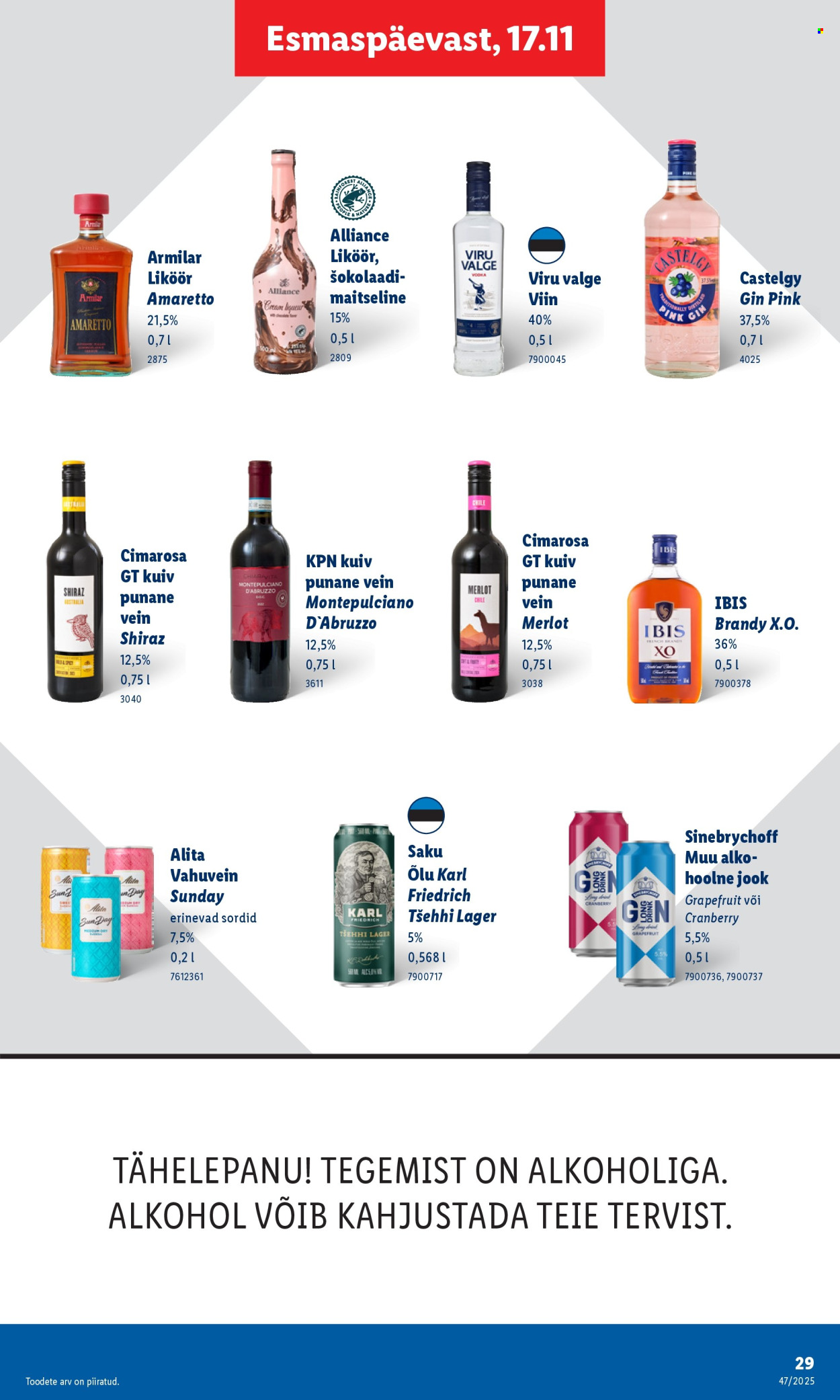 Lidl kliendileht - Kliendileht (17.11 - 23.11.2025)