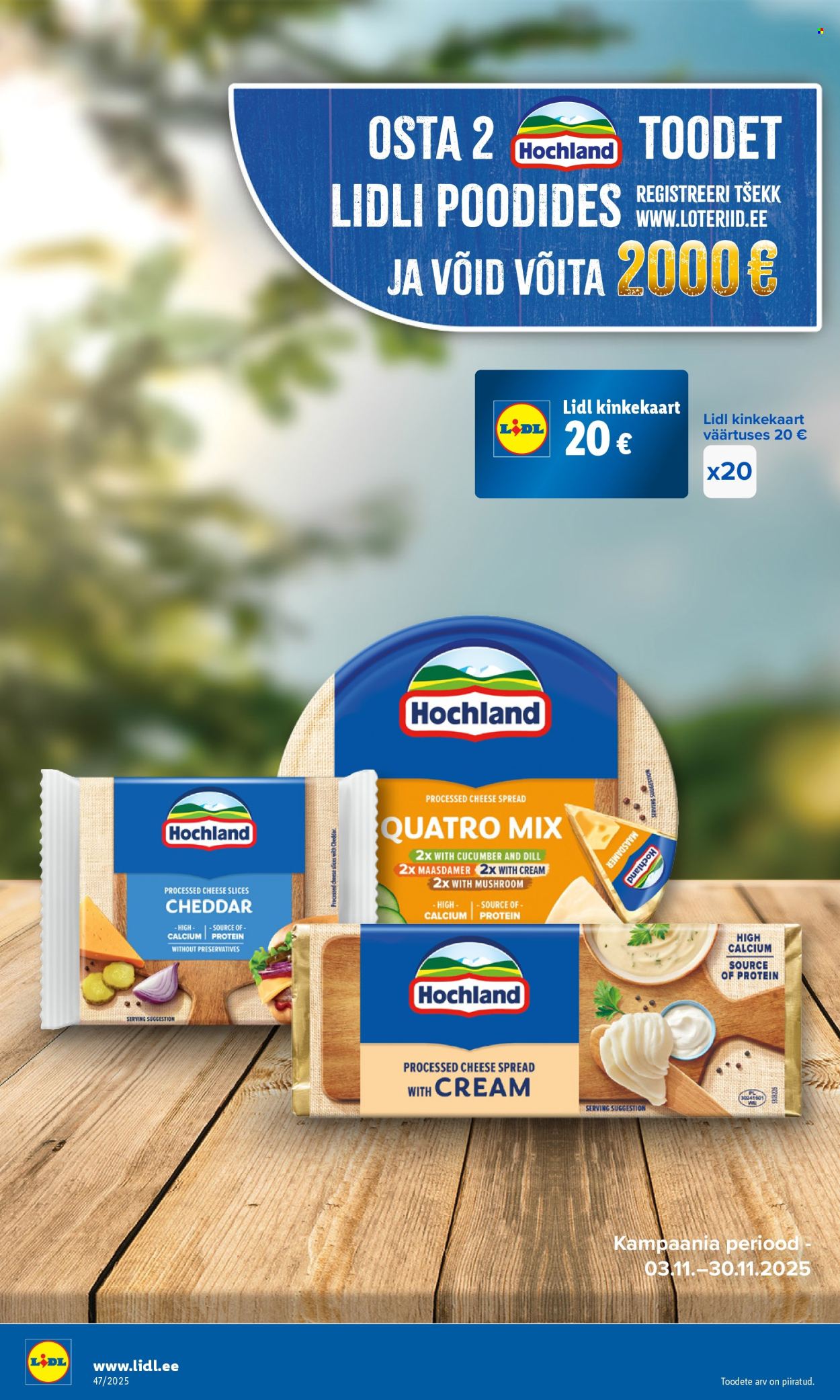 Lidl kliendileht - Kliendileht (17.11 - 23.11.2025)