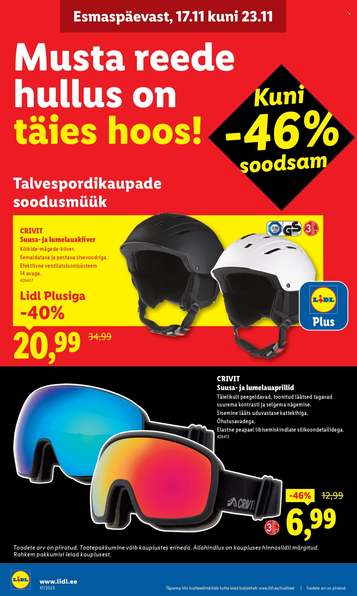Lidl kliendileht - Kliendileht (17.11 - 23.11.2025)