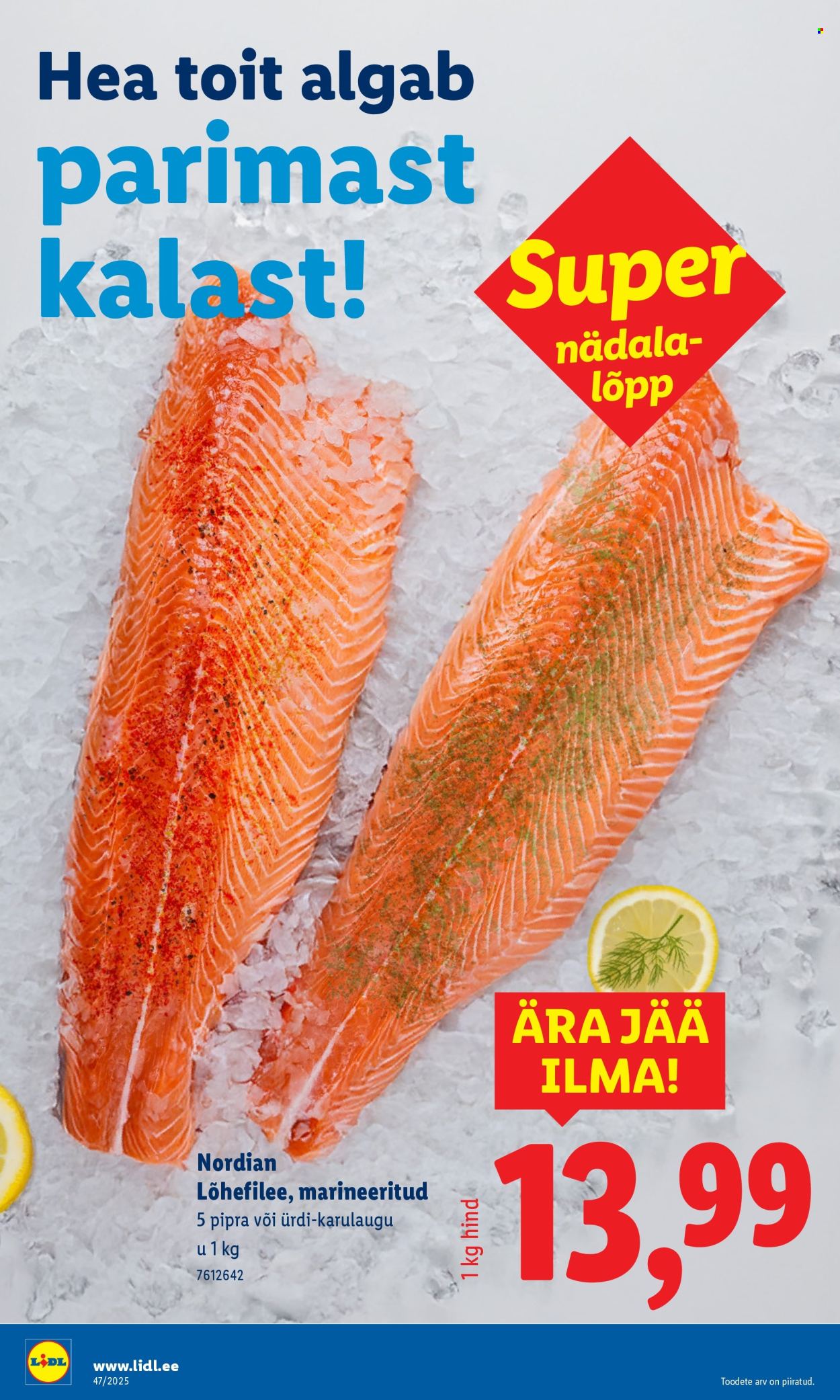 Lidl kliendileht - Kliendileht (17.11 - 23.11.2025)