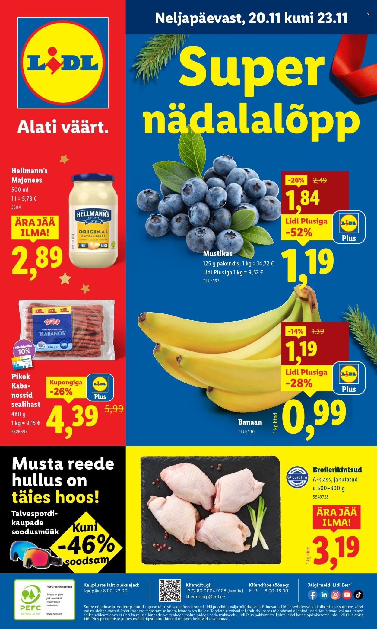 Lidl kliendileht - Kliendileht (17.11 - 23.11.2025)