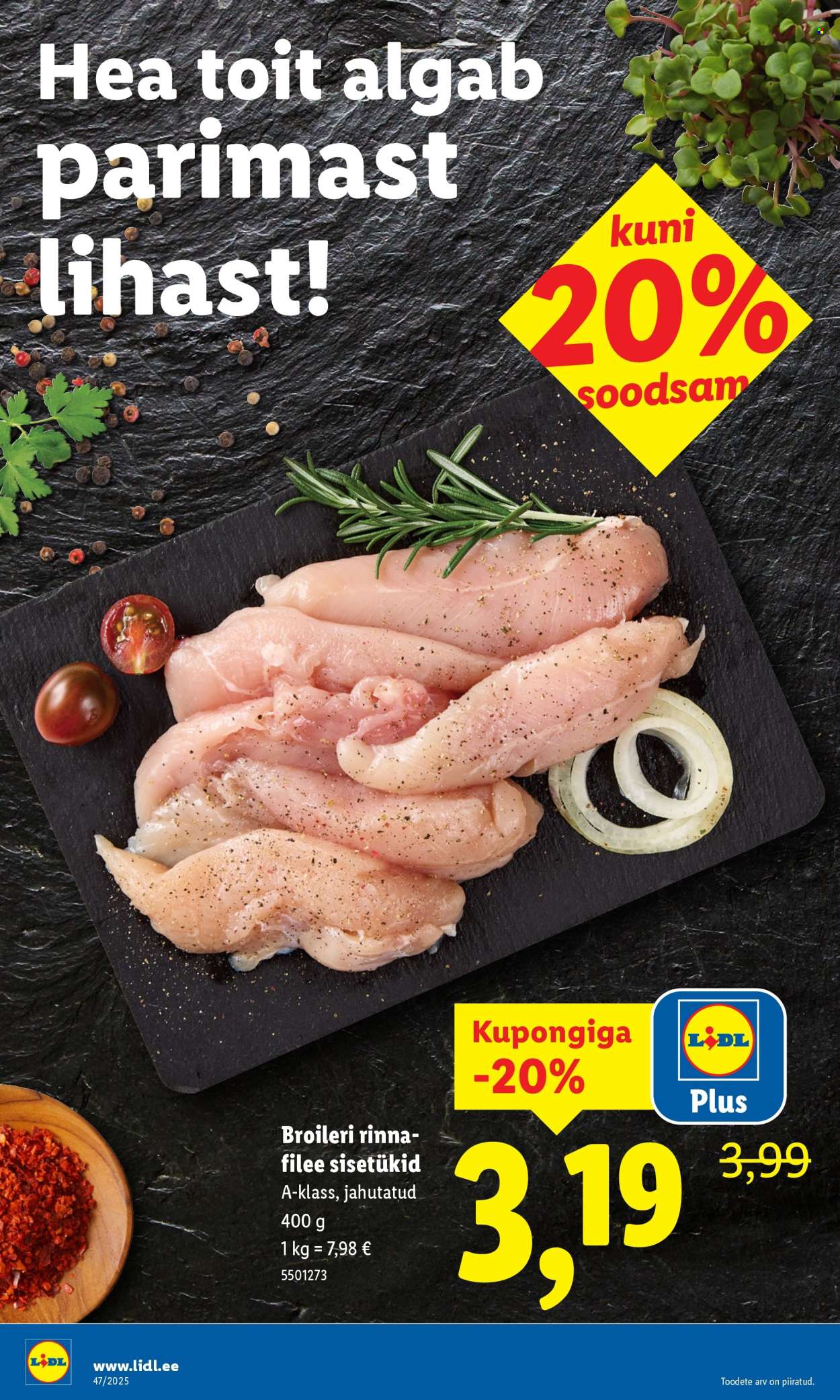 Lidl kliendileht - Kliendileht (17.11 - 23.11.2025)