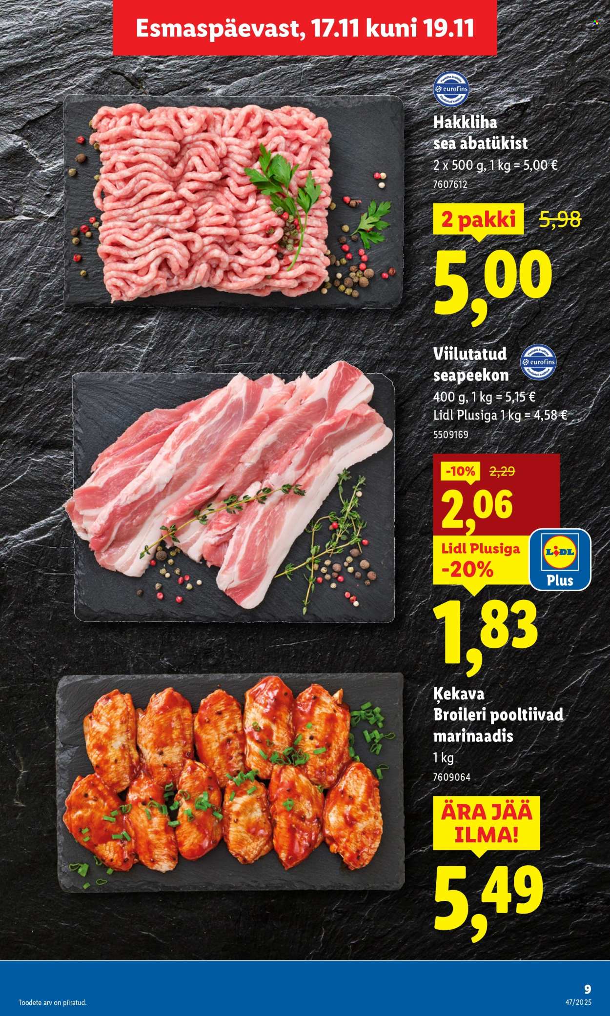 Lidl kliendileht - Kliendileht (17.11 - 23.11.2025)