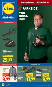 Lidl kliendileht - Tööstuskaupade pakkumised (13.10 - 19.10.2025)