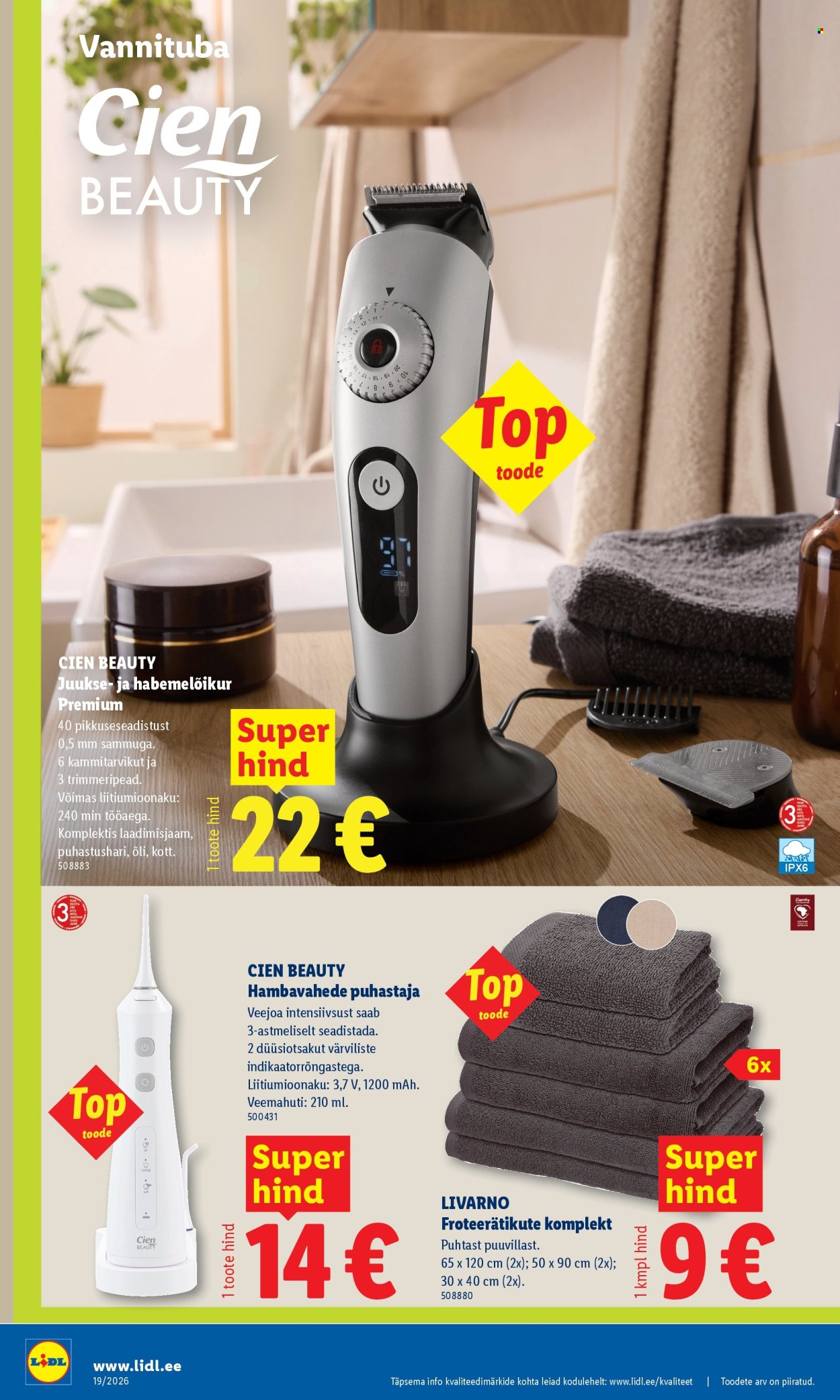 Lidl kliendileht - Tööstuskaupade pakkumised (4.05 - 10.05.2026)