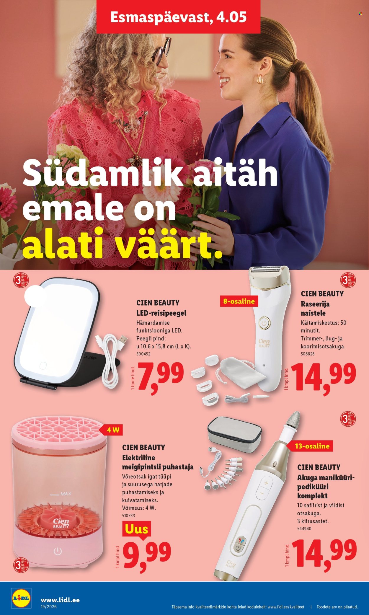 Lidl kliendileht - Tööstuskaupade pakkumised (4.05 - 10.05.2026)