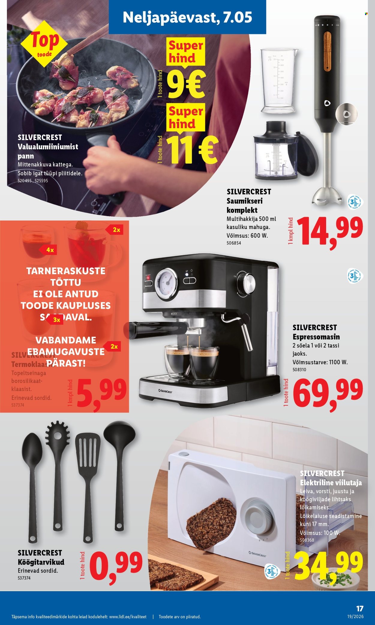 Lidl kliendileht - Tööstuskaupade pakkumised (4.05 - 10.05.2026)