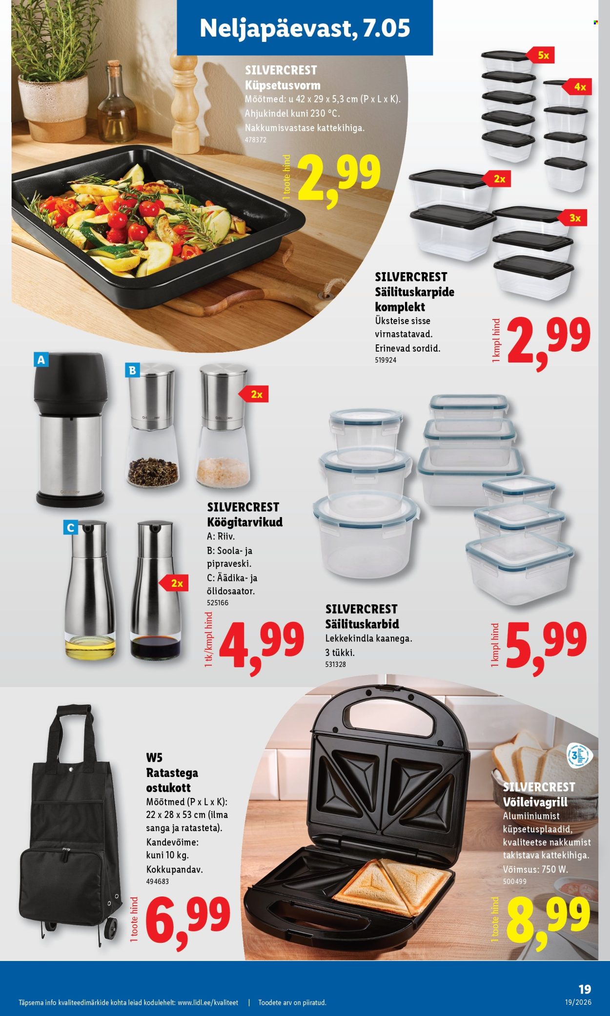 Lidl kliendileht - Tööstuskaupade pakkumised (4.05 - 10.05.2026)