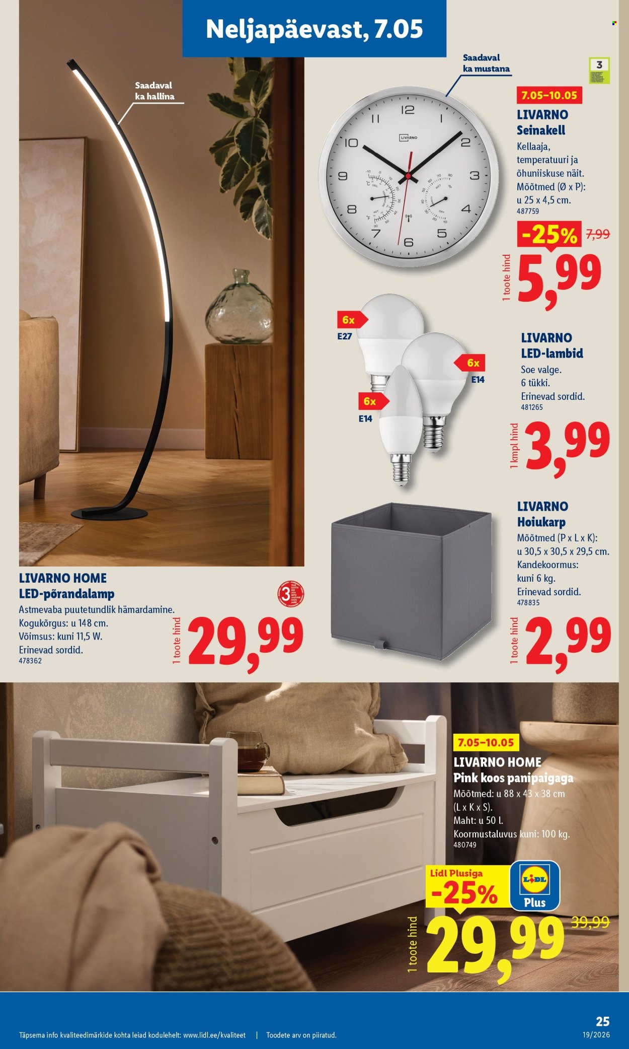 Lidl kliendileht - Tööstuskaupade pakkumised (4.05 - 10.05.2026)