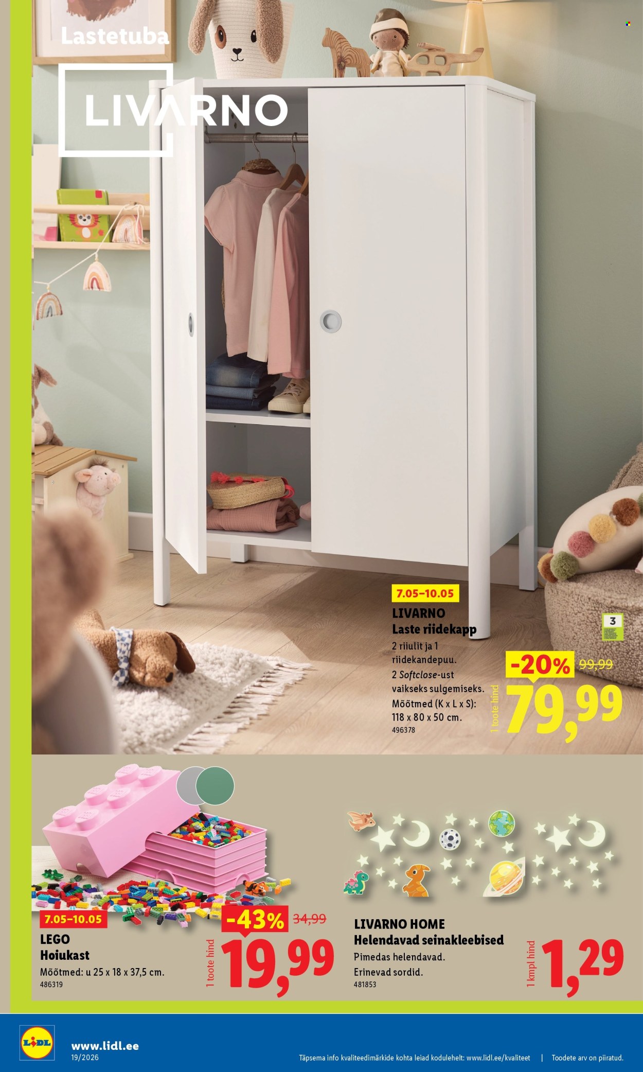 Lidl kliendileht - Tööstuskaupade pakkumised (4.05 - 10.05.2026)
