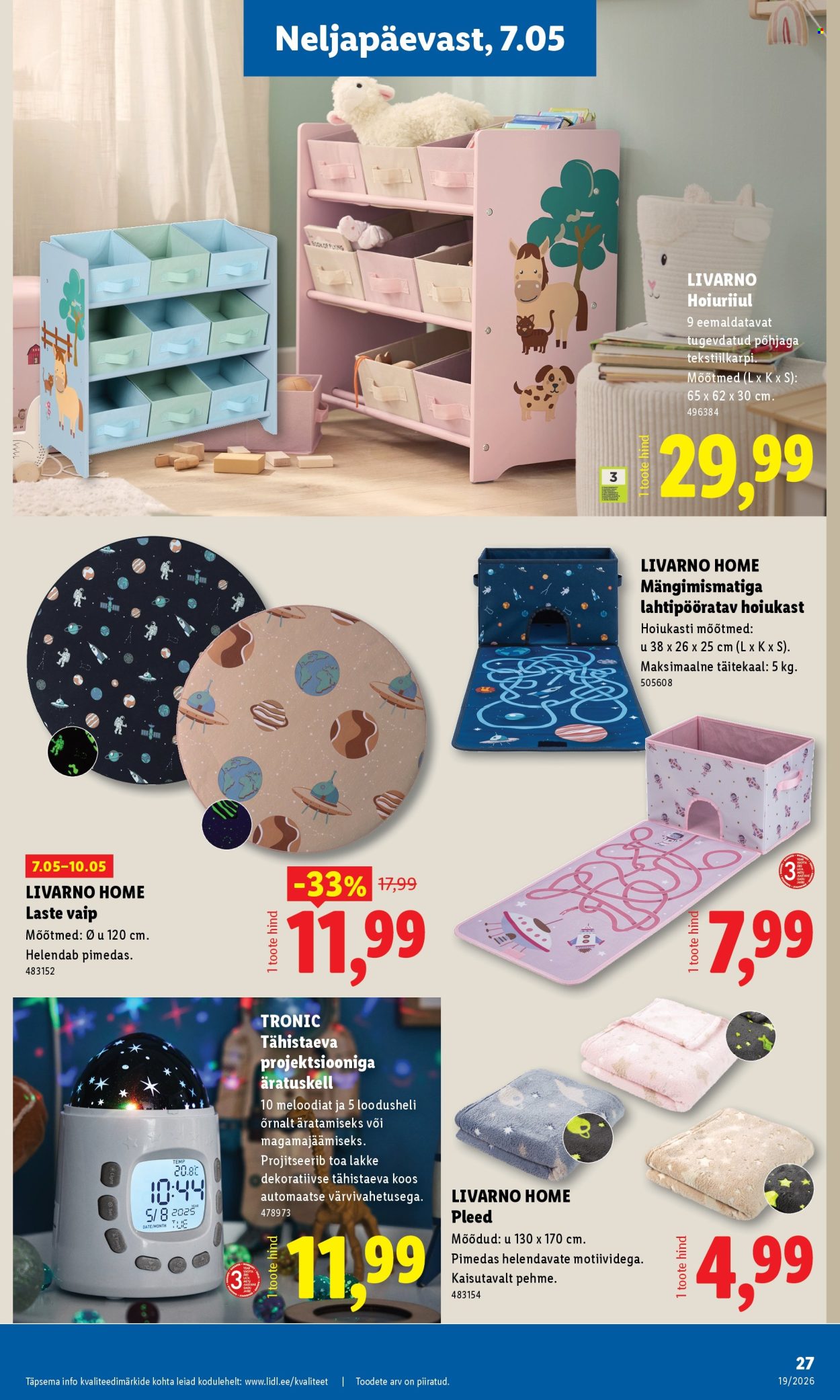 Lidl kliendileht - Tööstuskaupade pakkumised (4.05 - 10.05.2026)