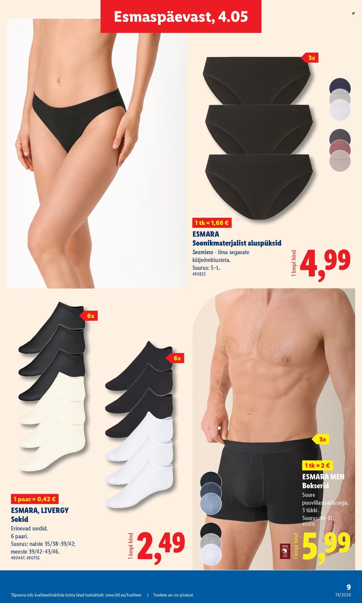 Lidl kliendileht - Tööstuskaupade pakkumised (4.05 - 10.05.2026)