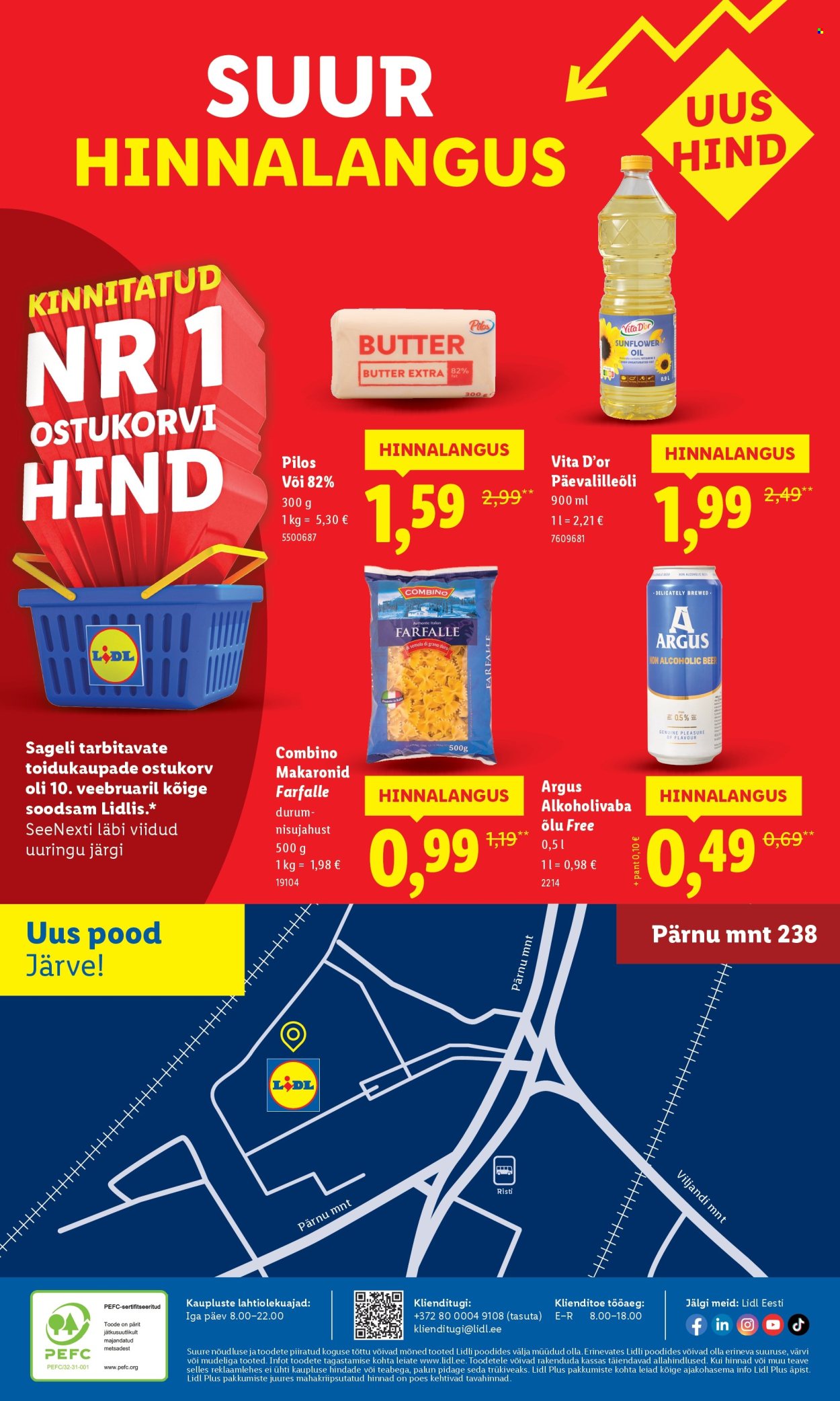 Lidl kliendileht - Lidl Järve (16.03 - 22.03.2026)