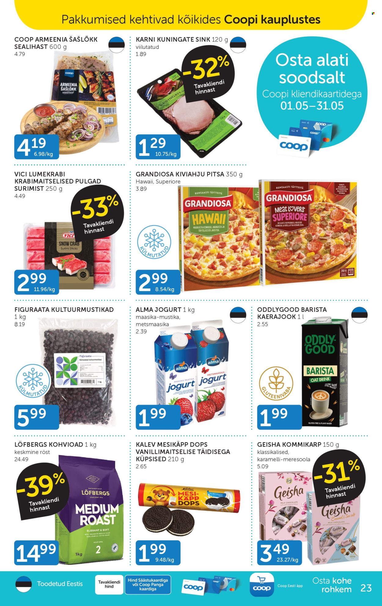 Coop kliendileht (26.05 - 1.06.2026)