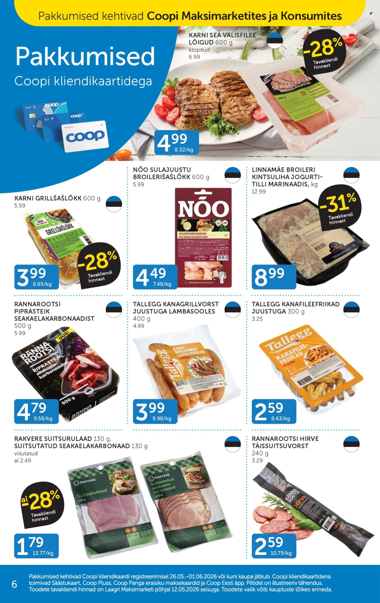 Coop kliendileht (26.05 - 1.06.2026)