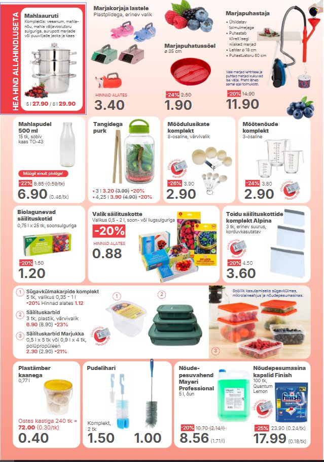 Magaziin kliendileht (2.07 - 5.08.2026)