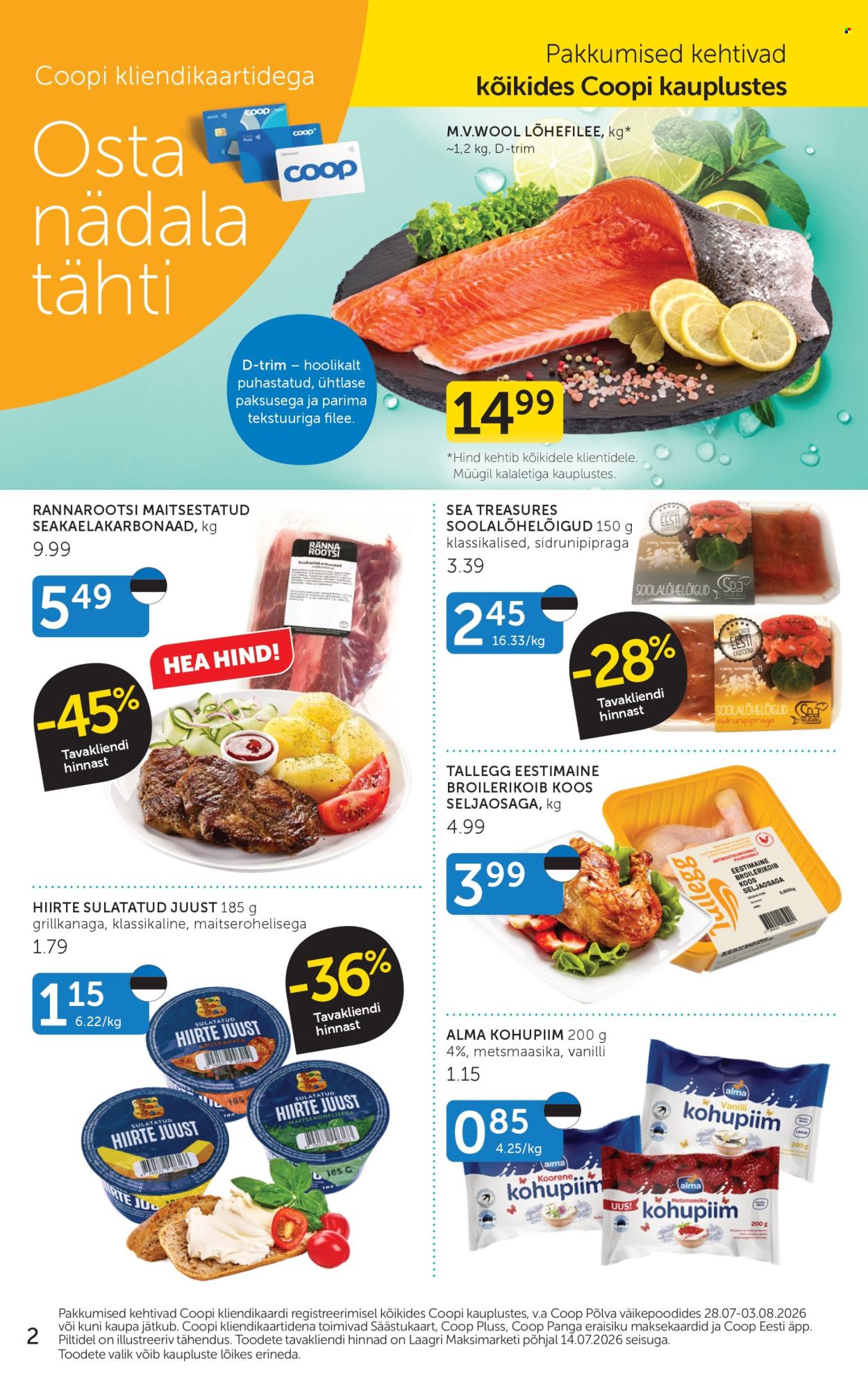 Coop kliendileht (28.07 - 3.08.2026)